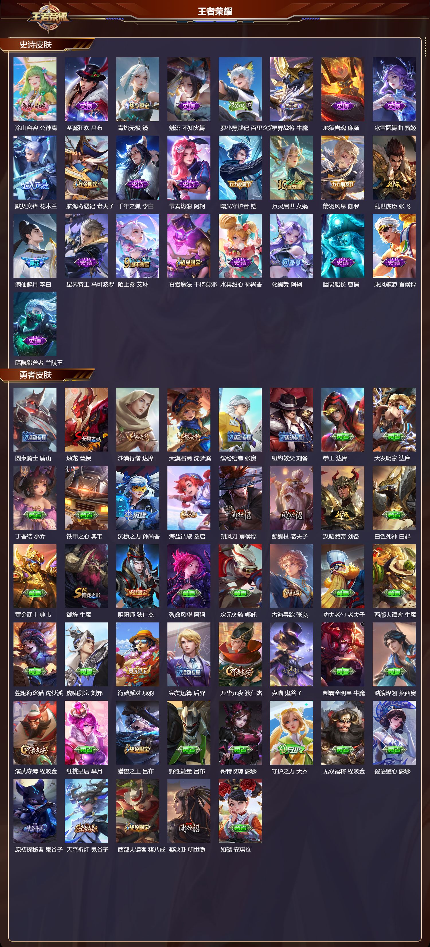 WZQM417750王者荣耀账号详情图4