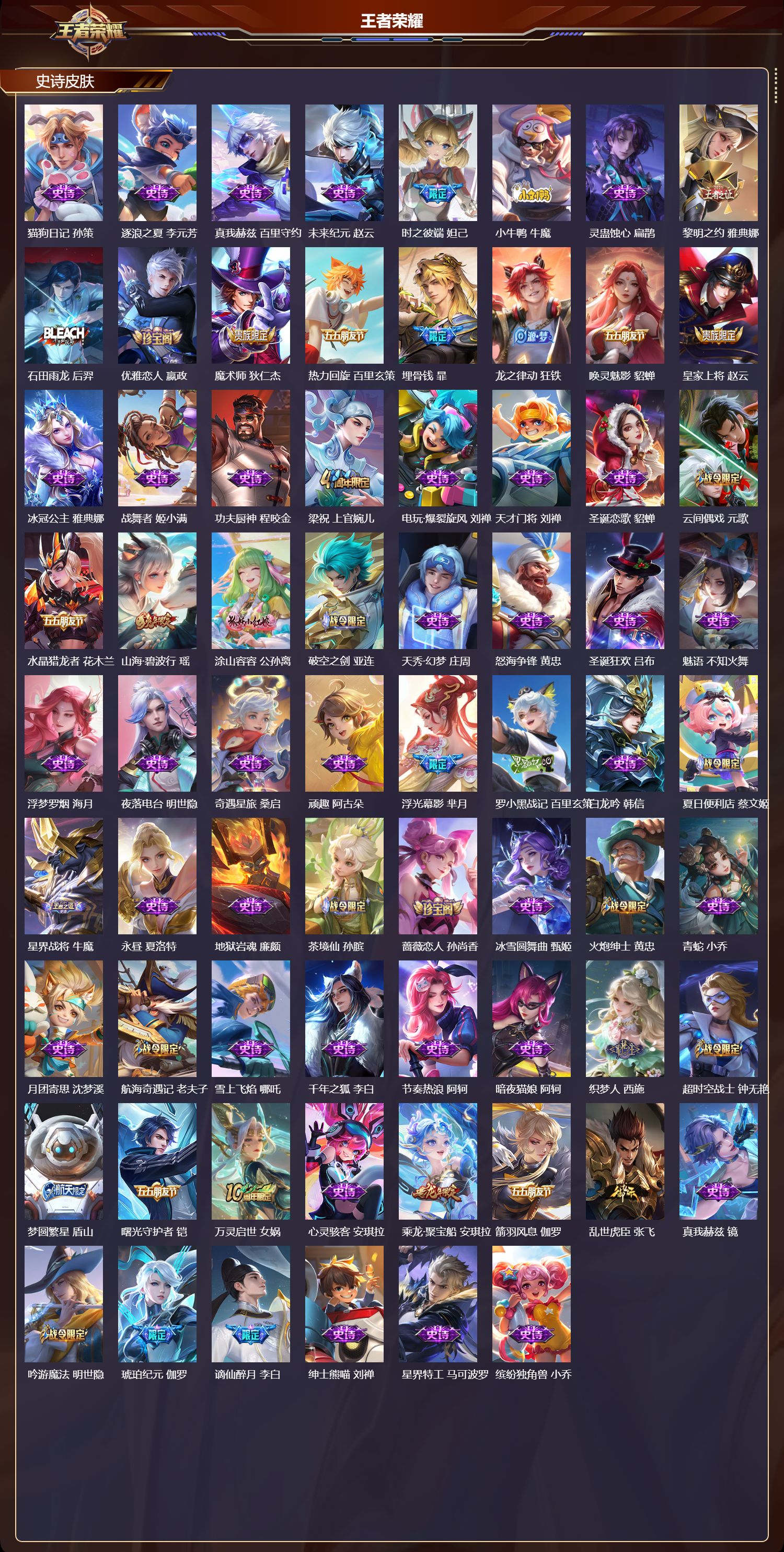 WZQM417747王者荣耀账号详情图5