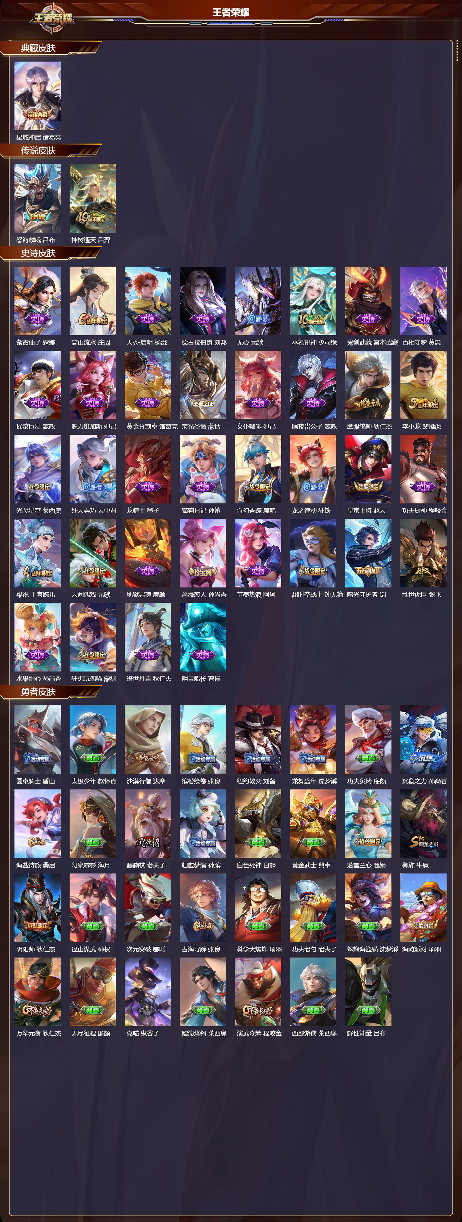 WZCMW416666王者荣耀账号详情图6 WZCMW416666王者荣耀账号详情图6