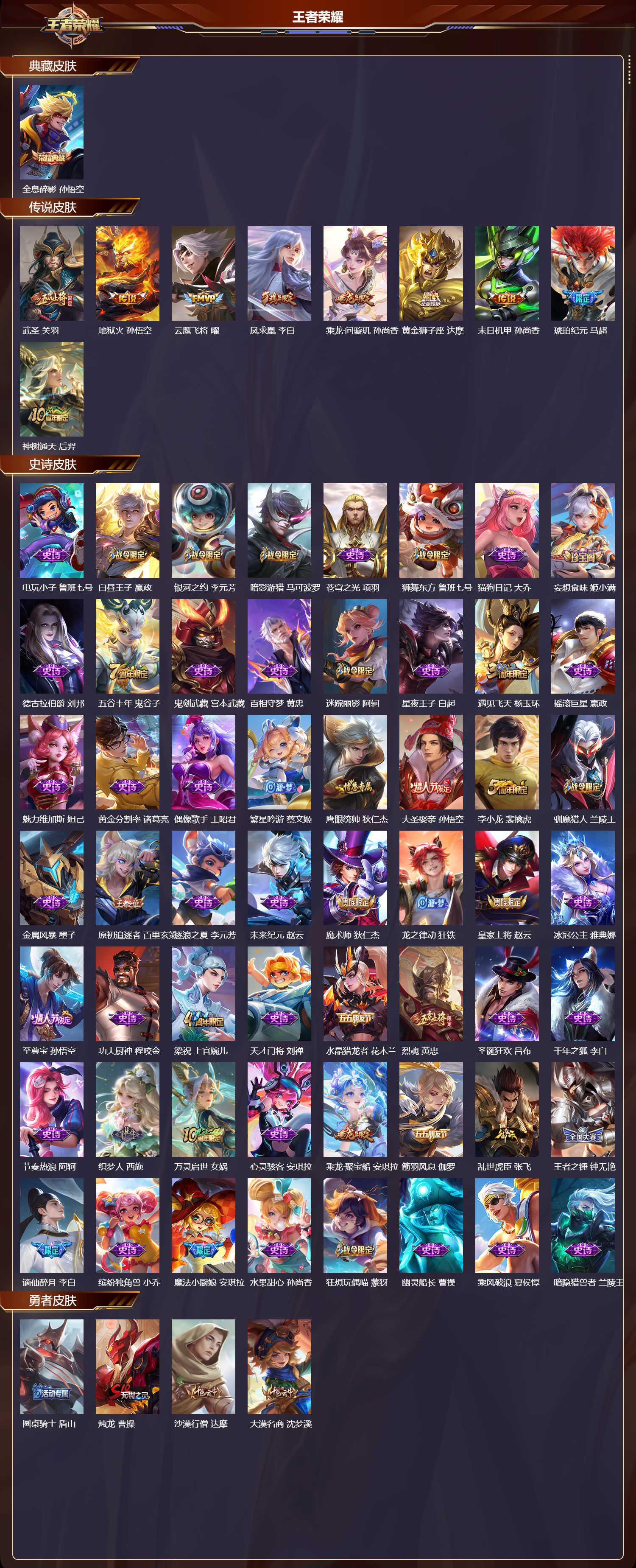 WZCMW416627王者荣耀账号详情图6