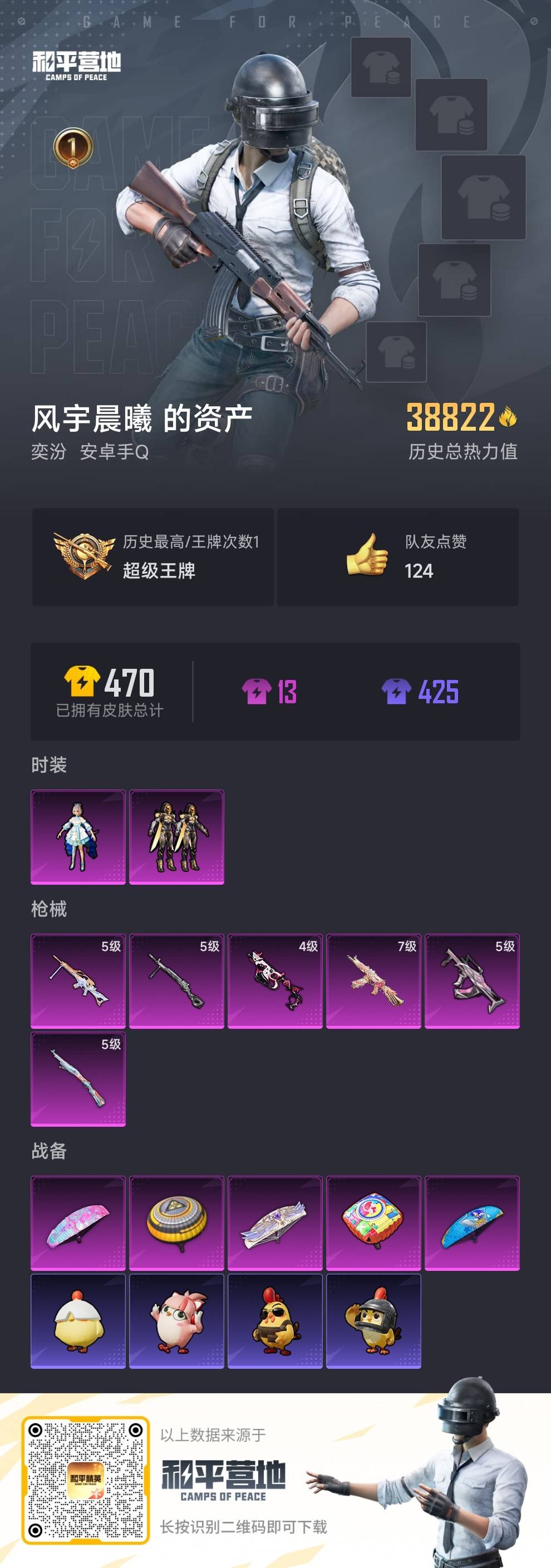 HPCMW411034和平精英账号详情图3