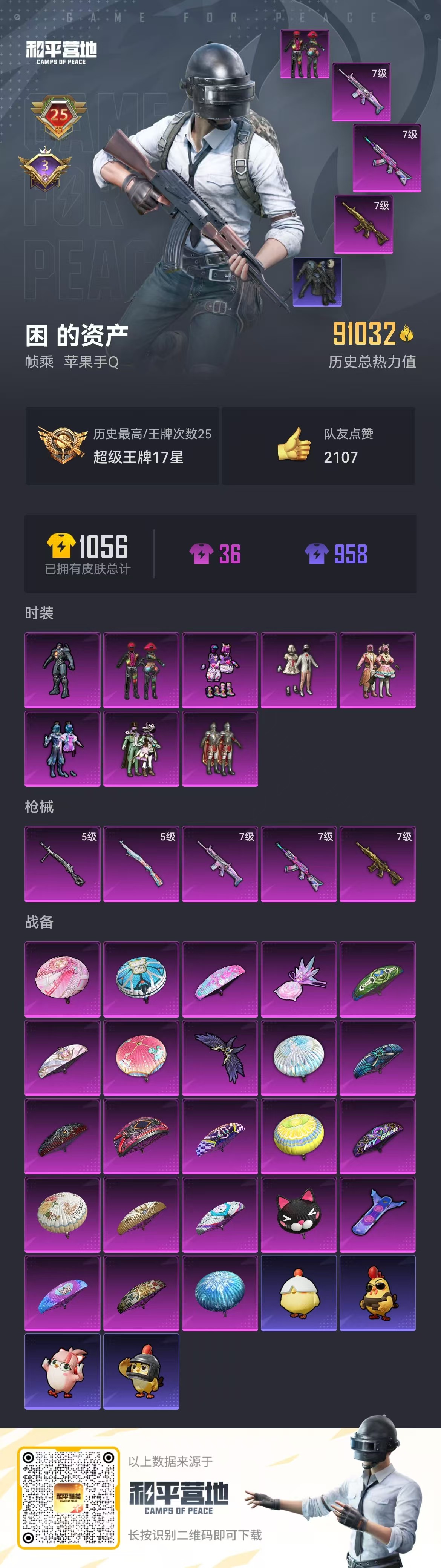 HPCMW413785和平精英账号详情图4