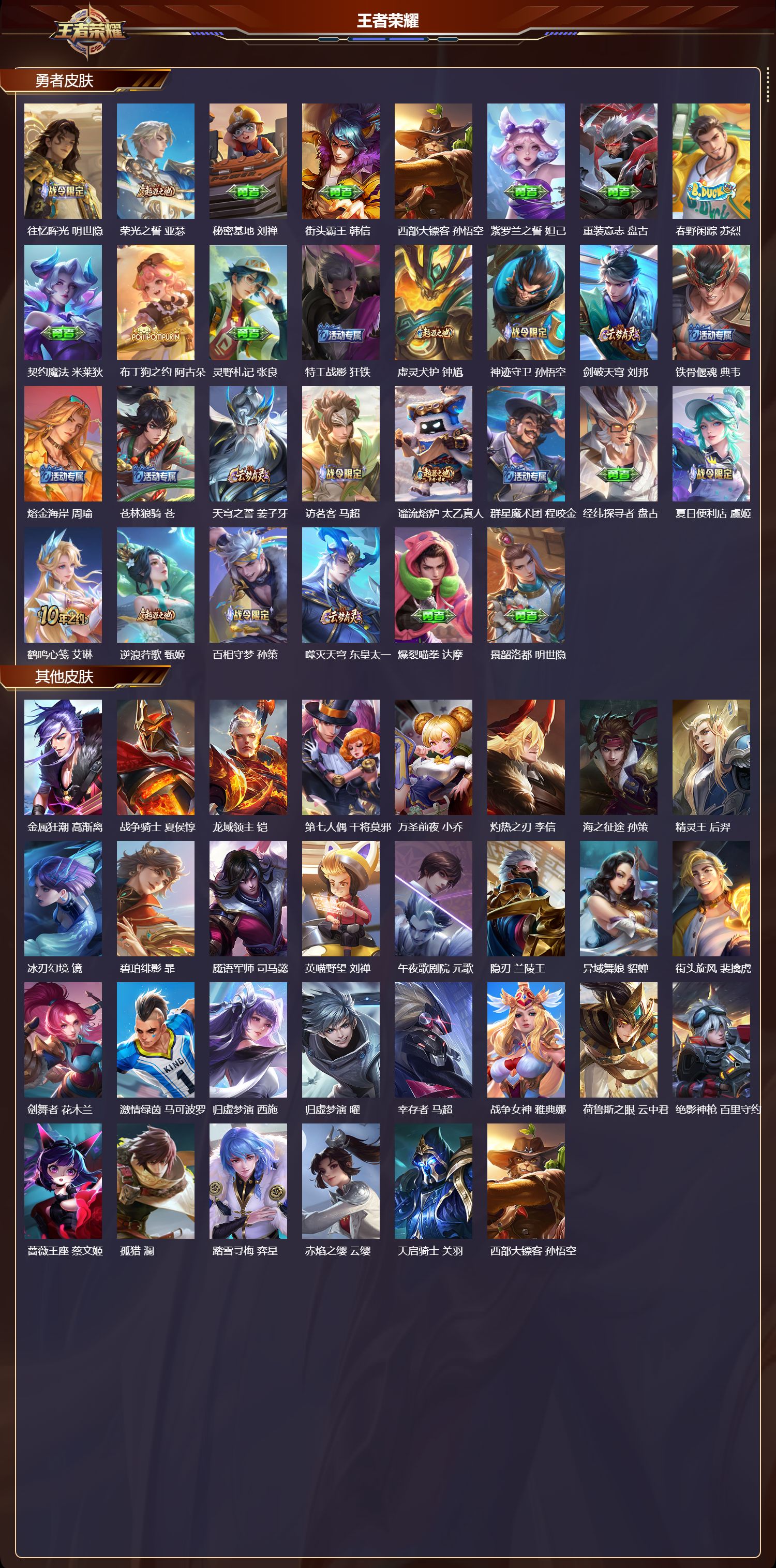 WZMK417736王者荣耀账号详情图3 WZMK417736王者荣耀账号详情图3