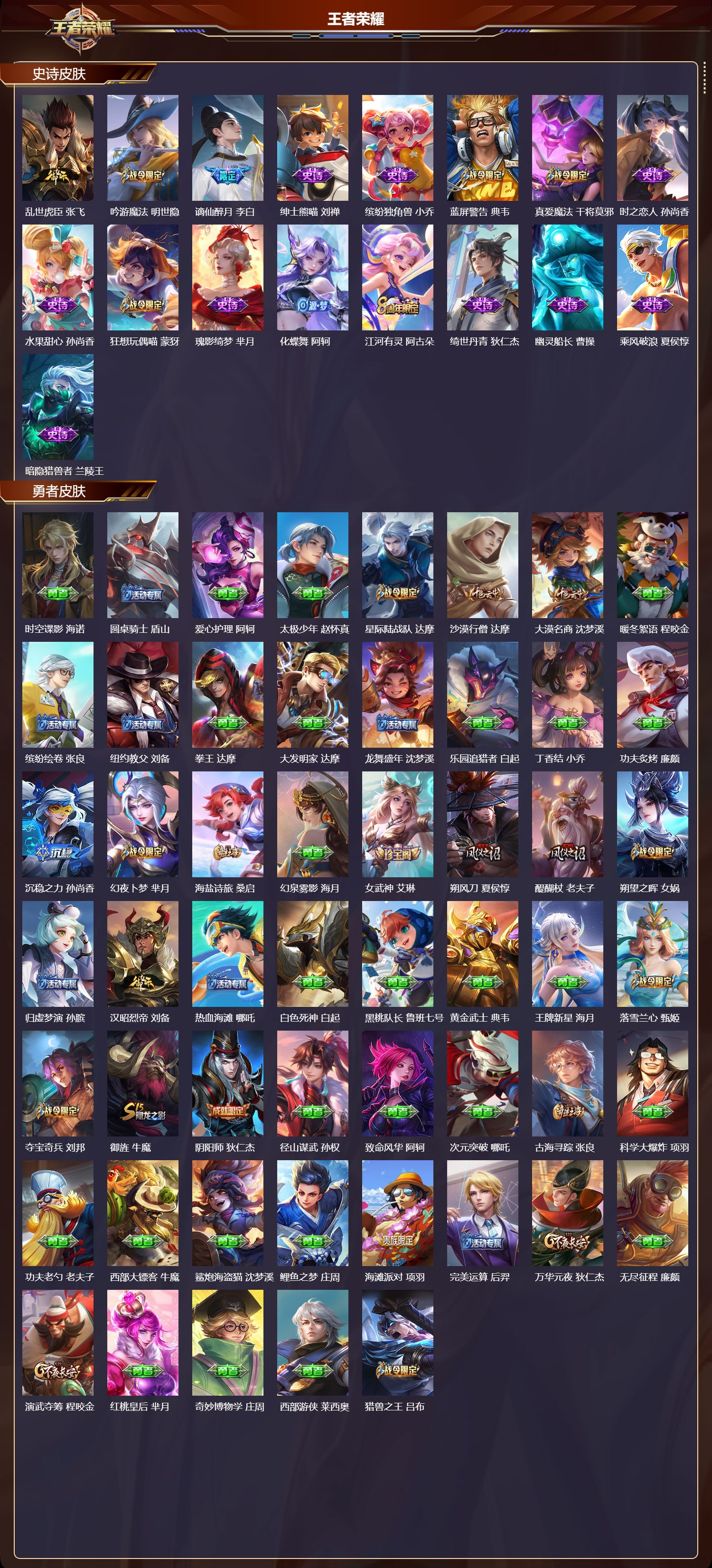 WZMK417720王者荣耀账号详情图4 WZMK417720王者荣耀账号详情图4