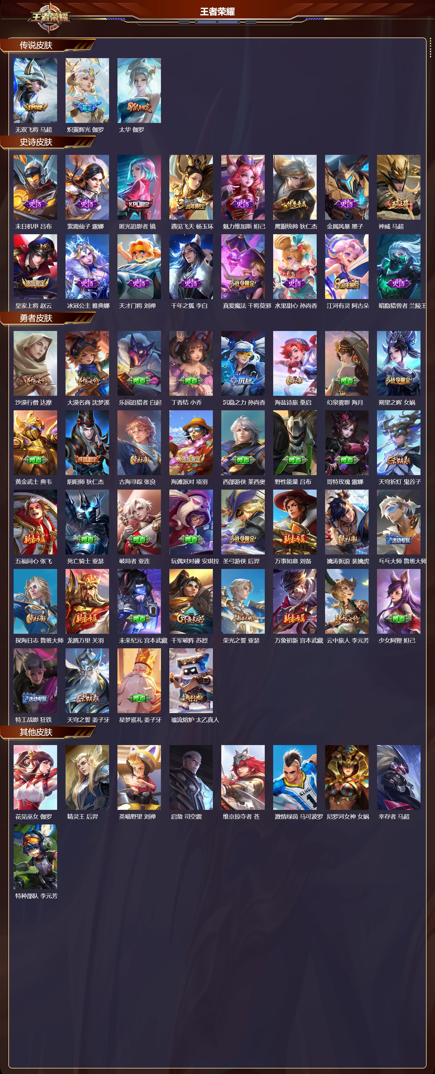 WZCMW416601王者荣耀账号详情图6