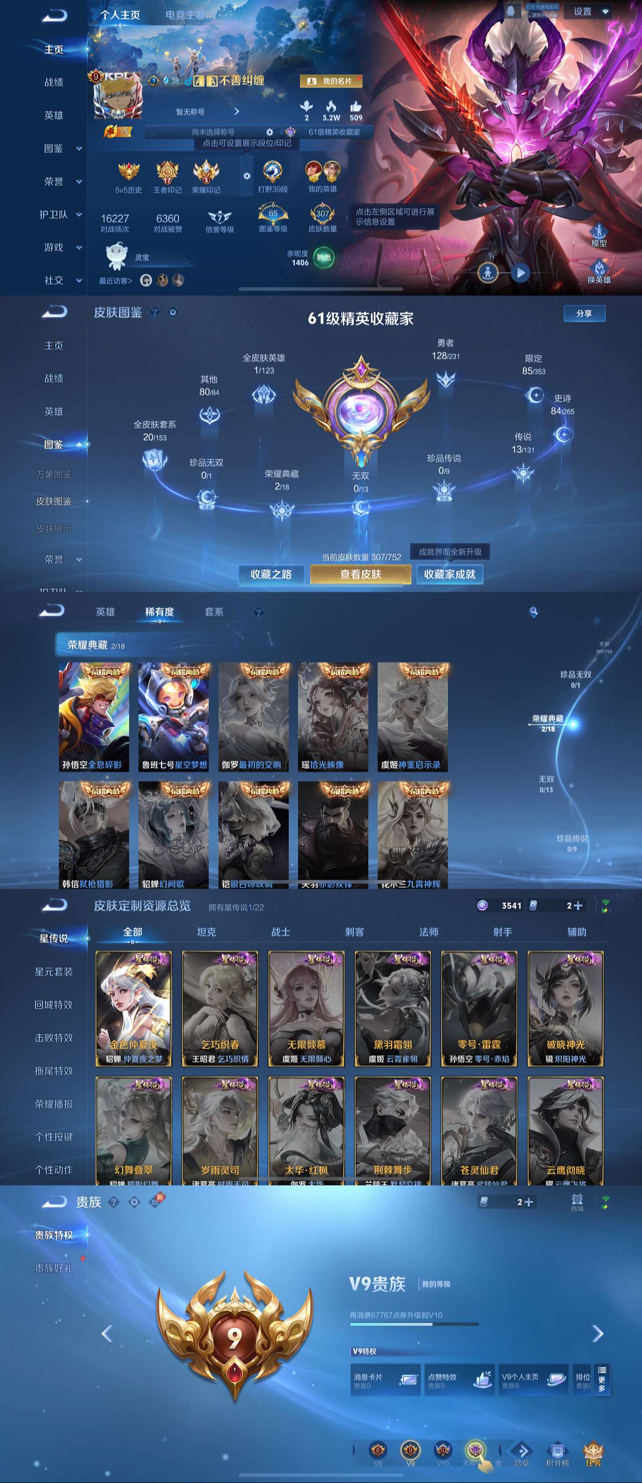 WZLX4221146王者荣耀账号详情图2