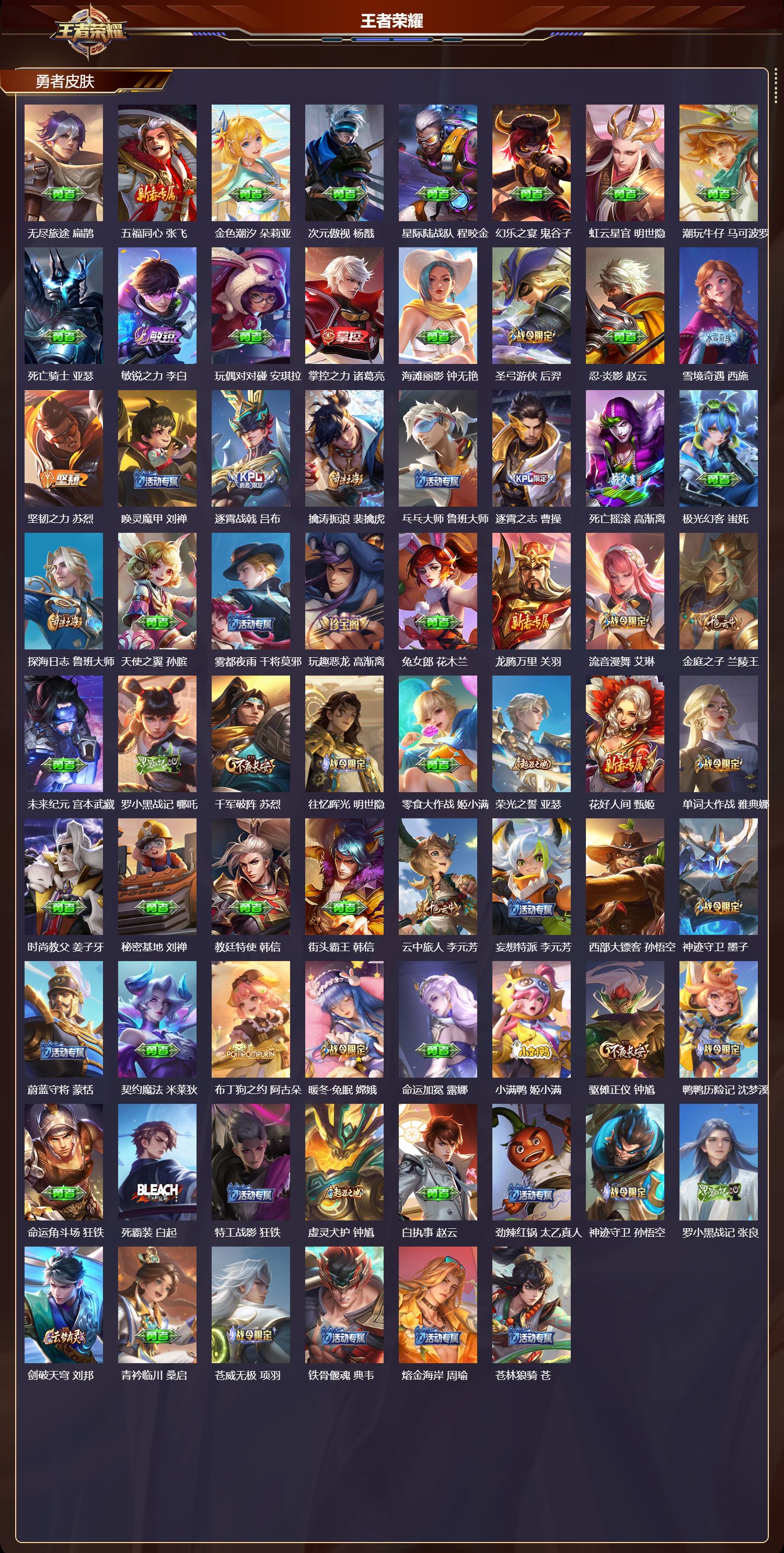 WZCMW416620王者荣耀账号详情图8