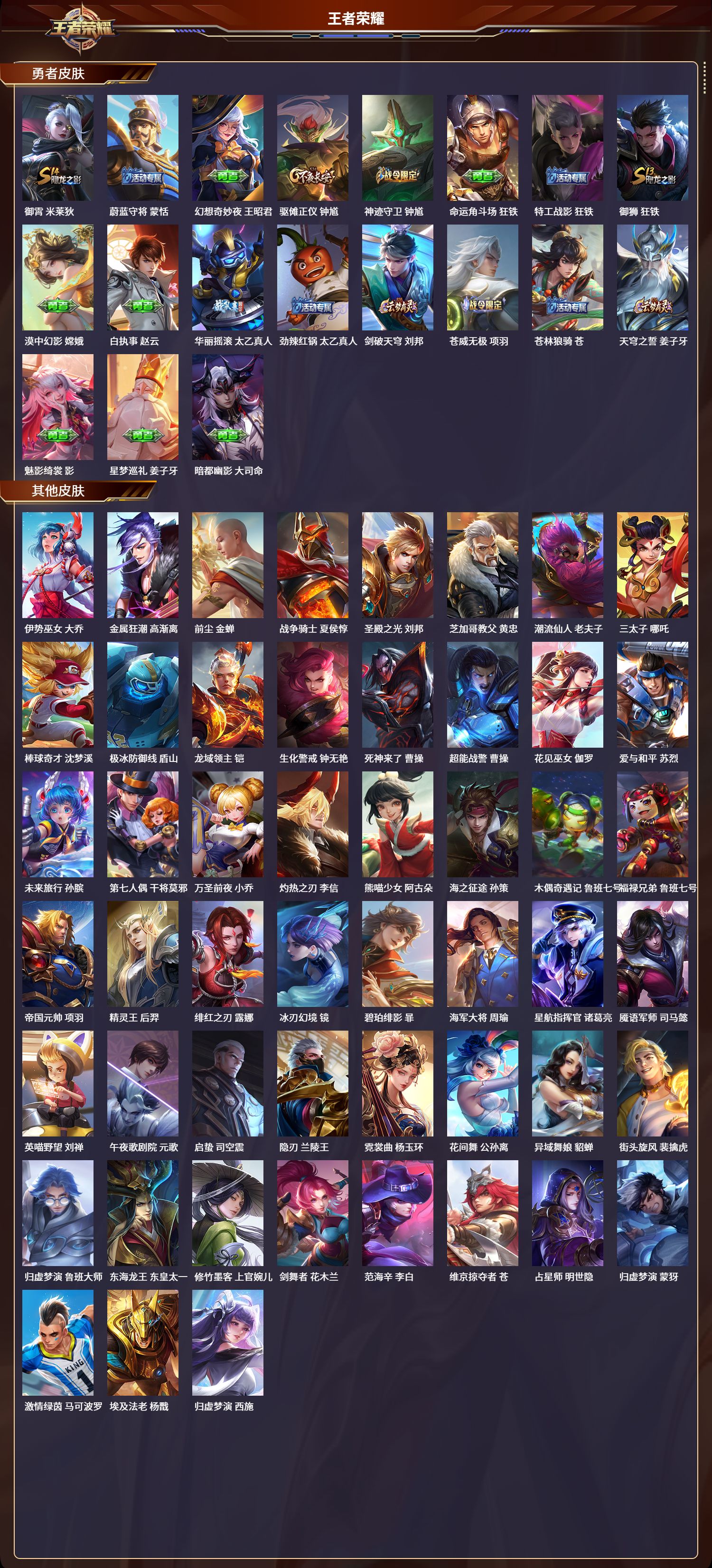 WZLX4221146王者荣耀账号详情图6