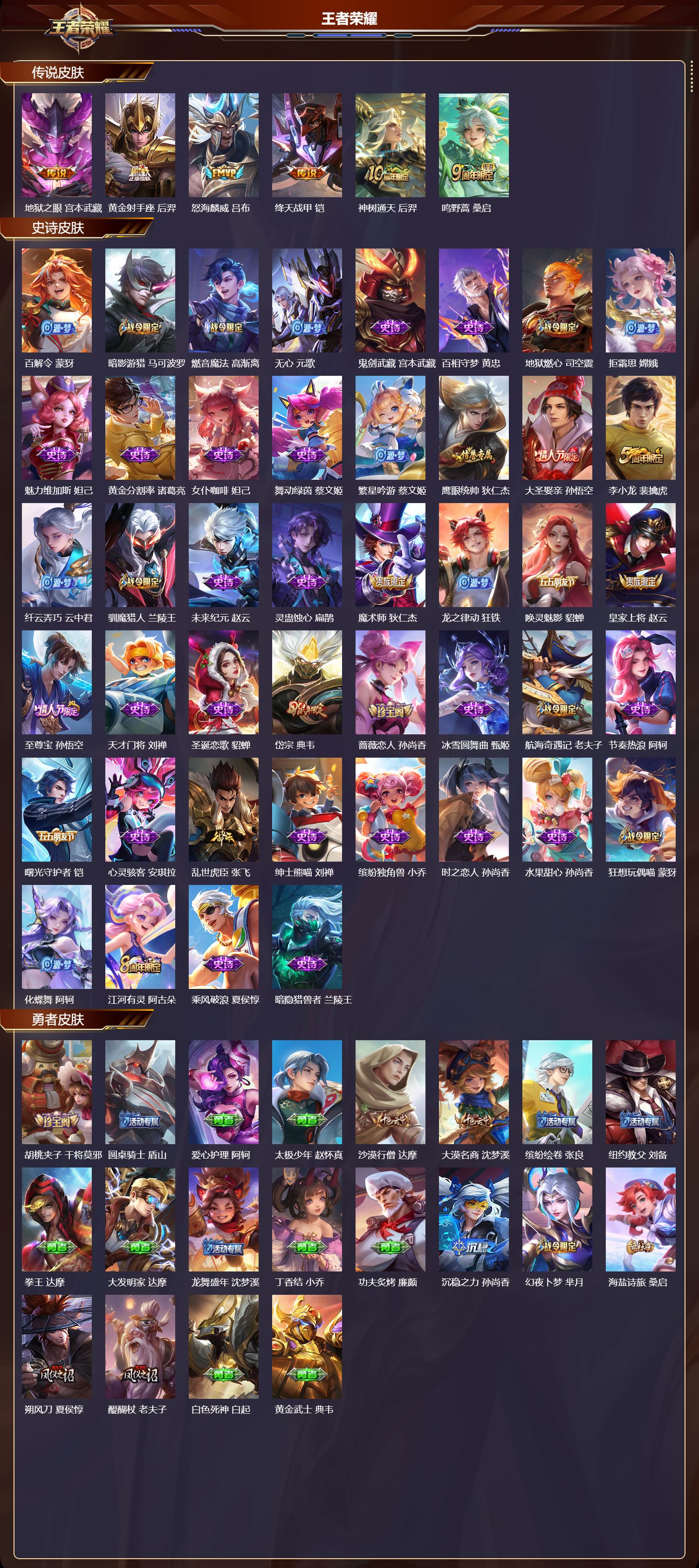 WZCMW416679王者荣耀账号详情图8 WZCMW416679王者荣耀账号详情图8