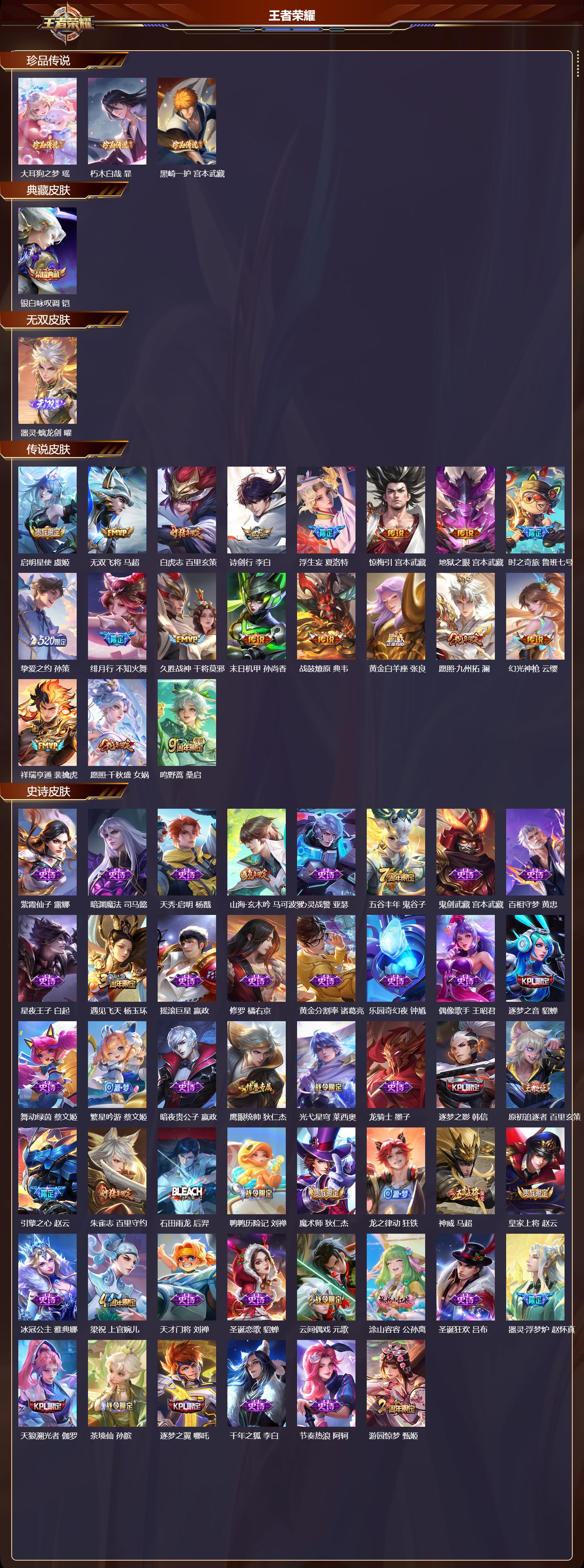 WZCMW416647王者荣耀账号详情图6