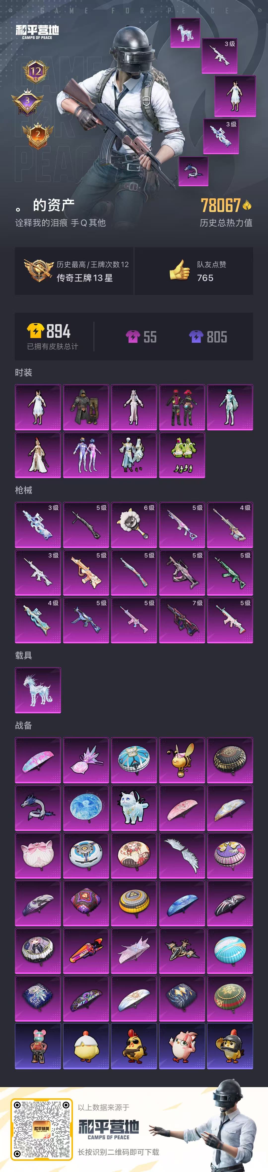 HPCMW413832和平精英账号详情图4