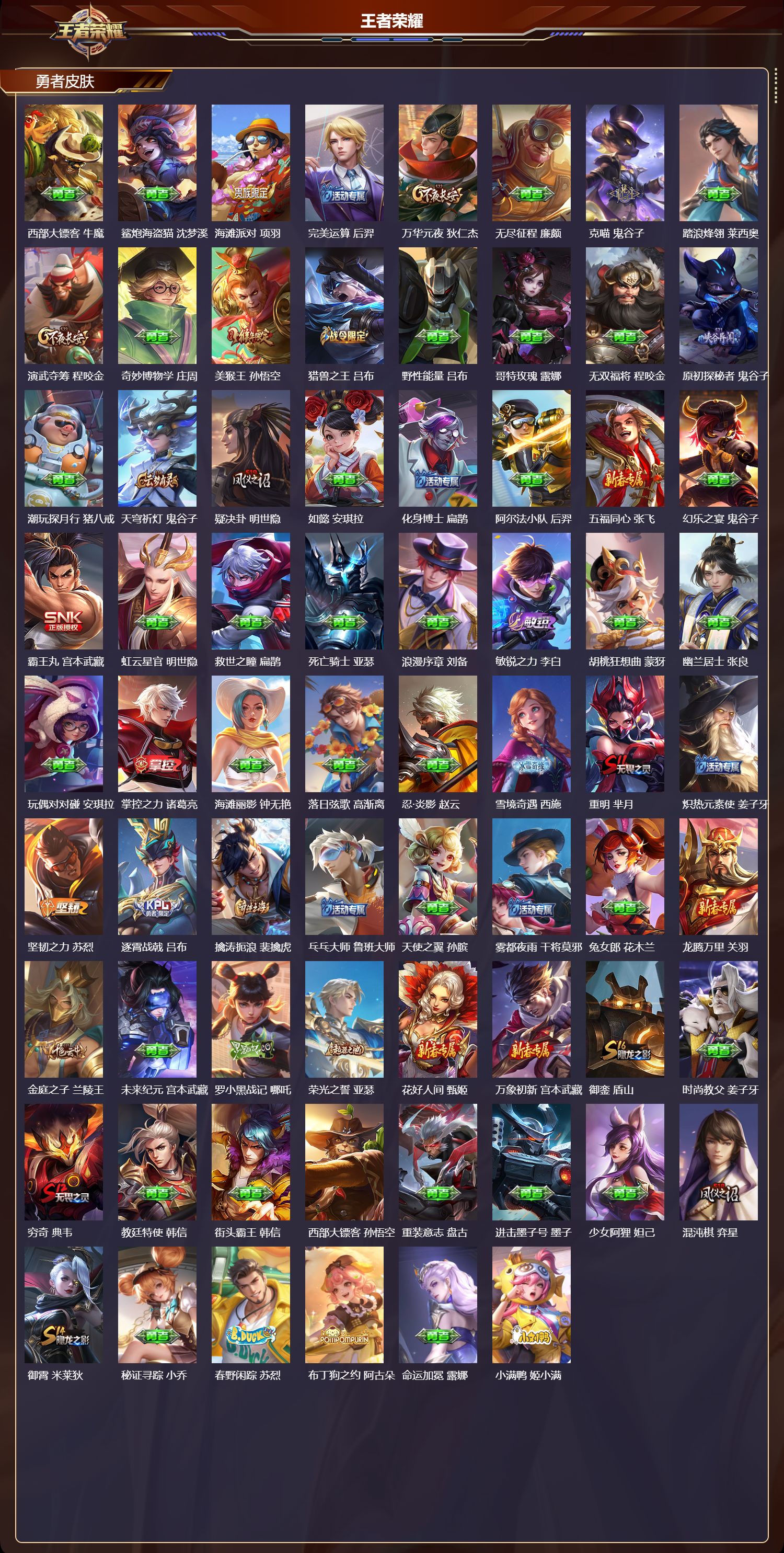 WZCMW415440王者荣耀账号详情图4