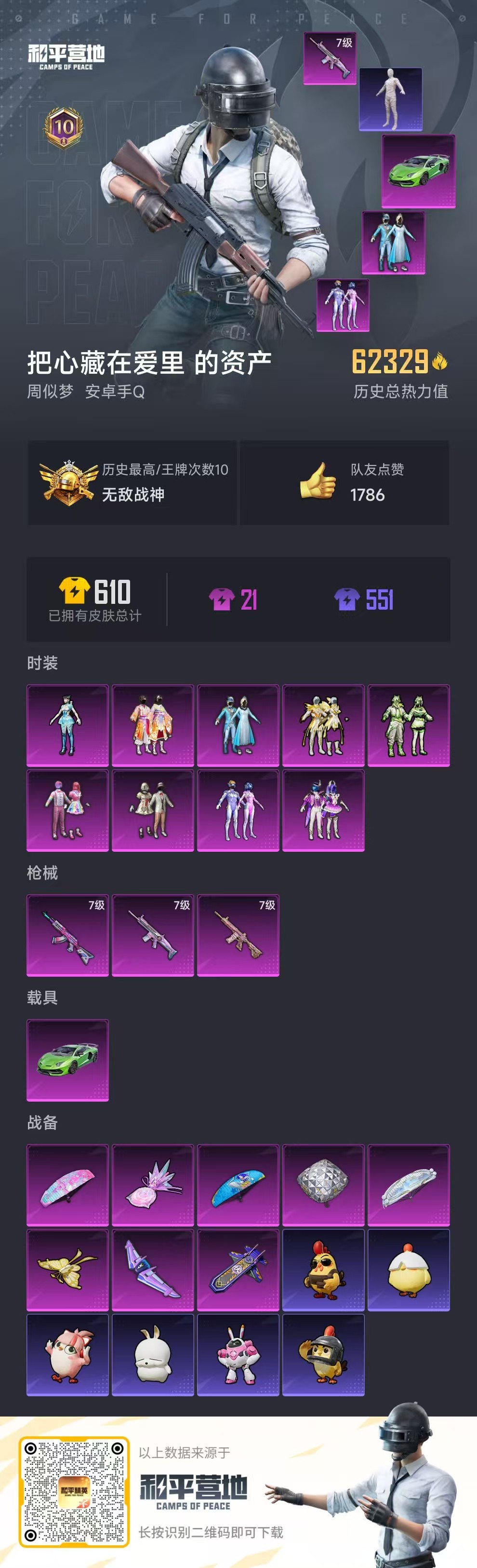 HPCMW410992和平精英账号详情图4