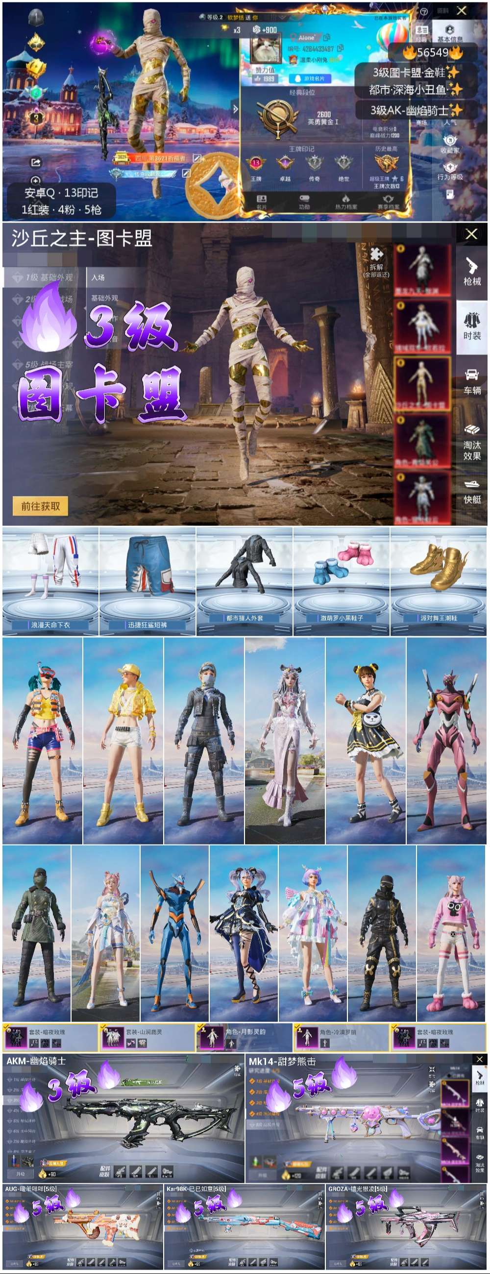 HPCMW413743和平精英账号详情图3