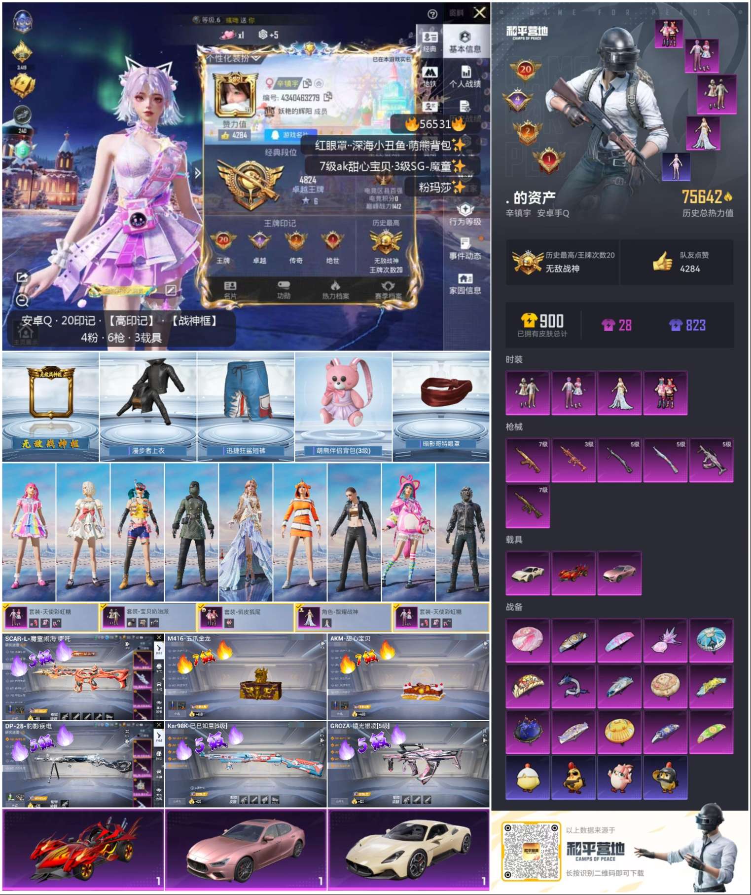 HPCMW413736和平精英账号详情图4 HPCMW413736和平精英账号详情图4