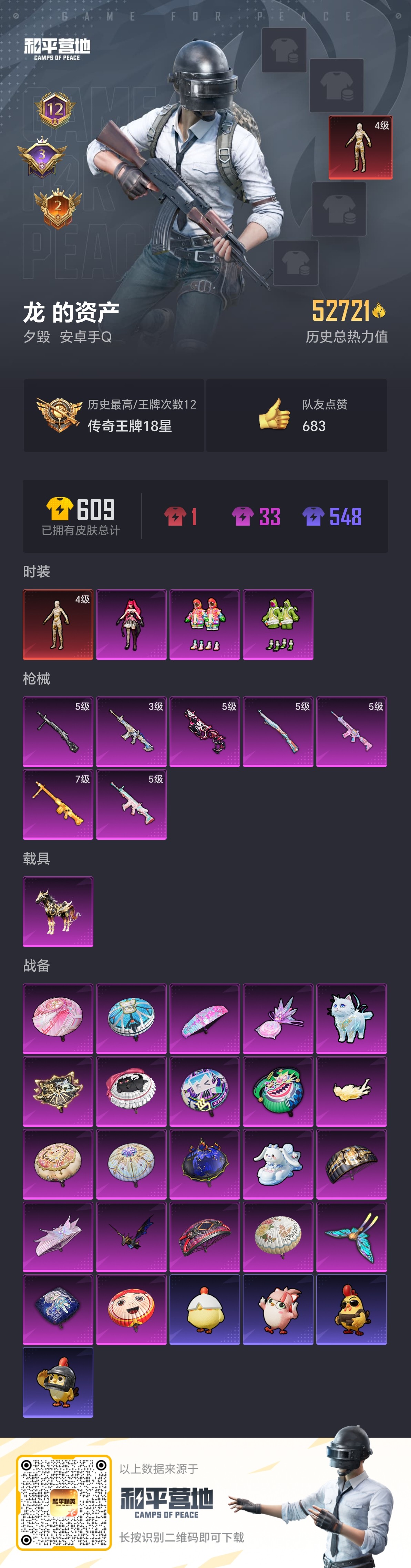 HPCMW413839和平精英账号详情图4 HPCMW413839和平精英账号详情图4