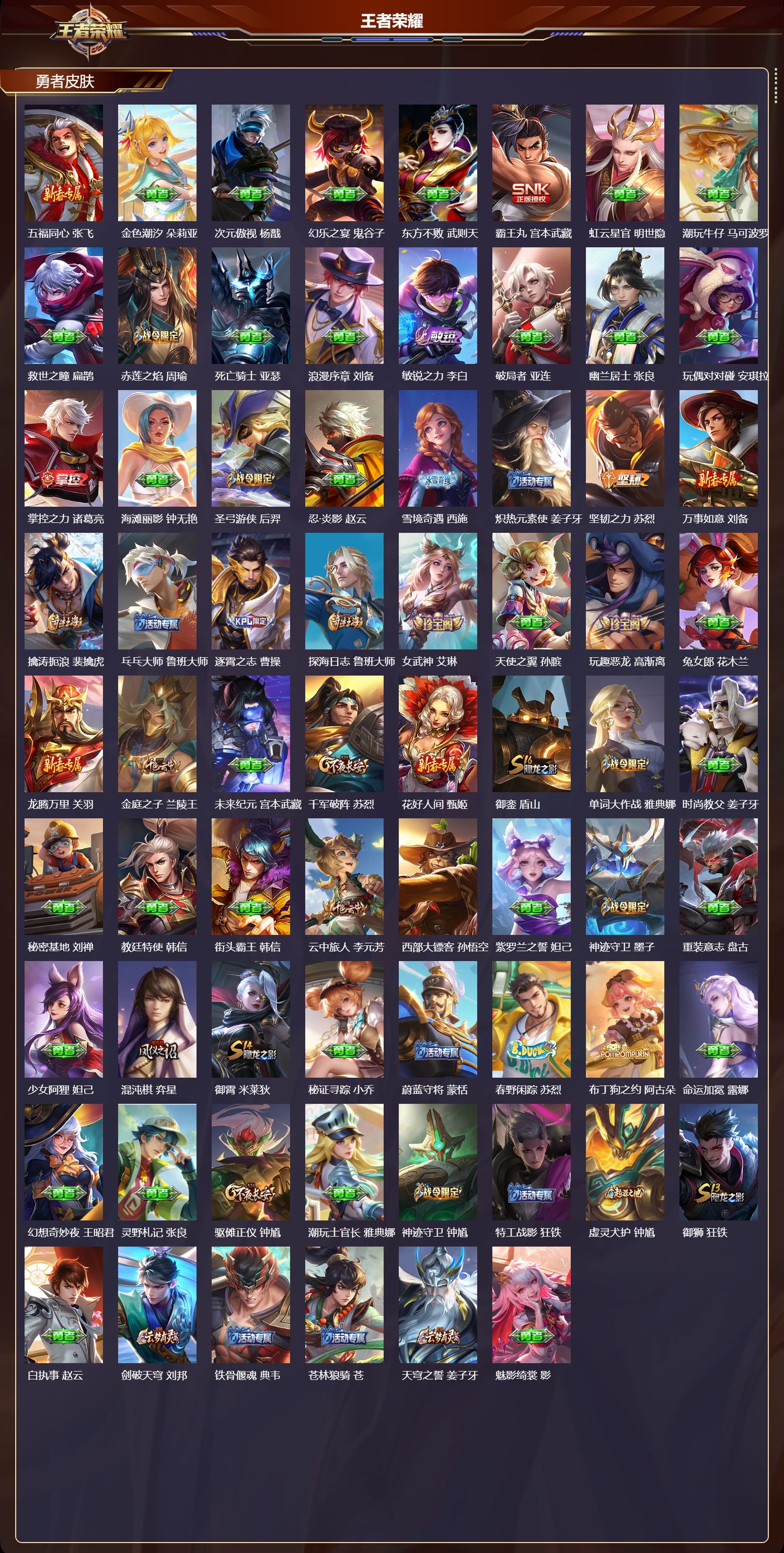 WZCMW418108王者荣耀账号详情图8