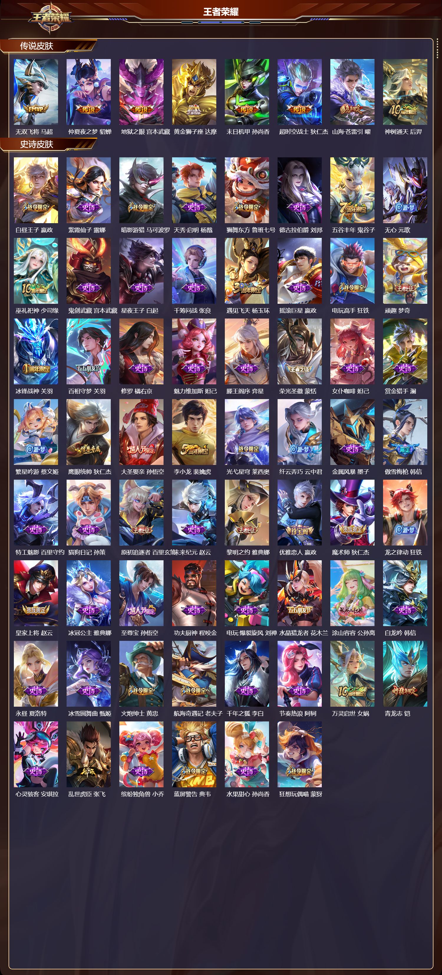 WZCMW418257王者荣耀账号详情图8 WZCMW418257王者荣耀账号详情图8