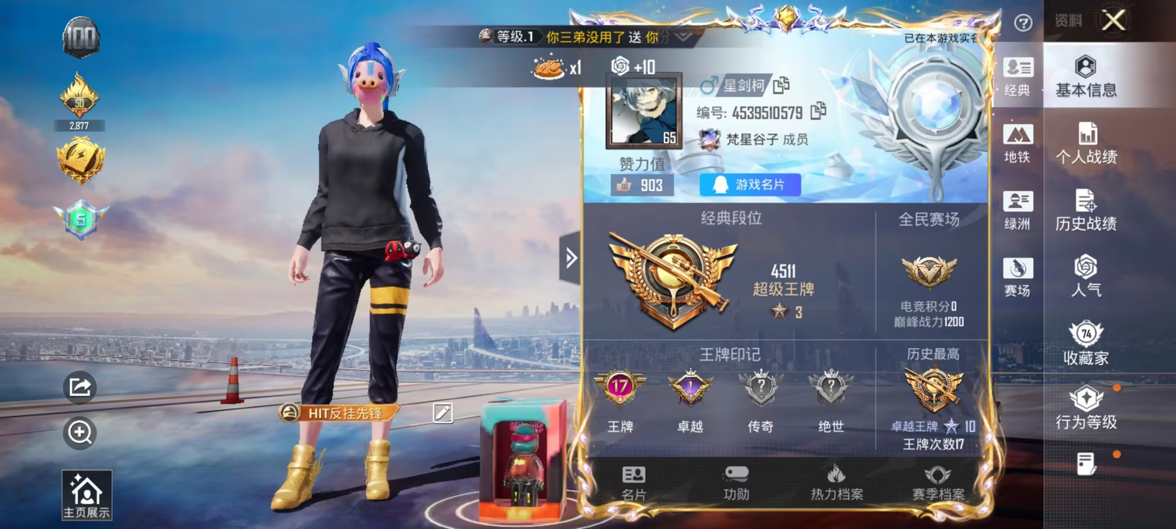 HPCMW411554和平精英账号详情图4