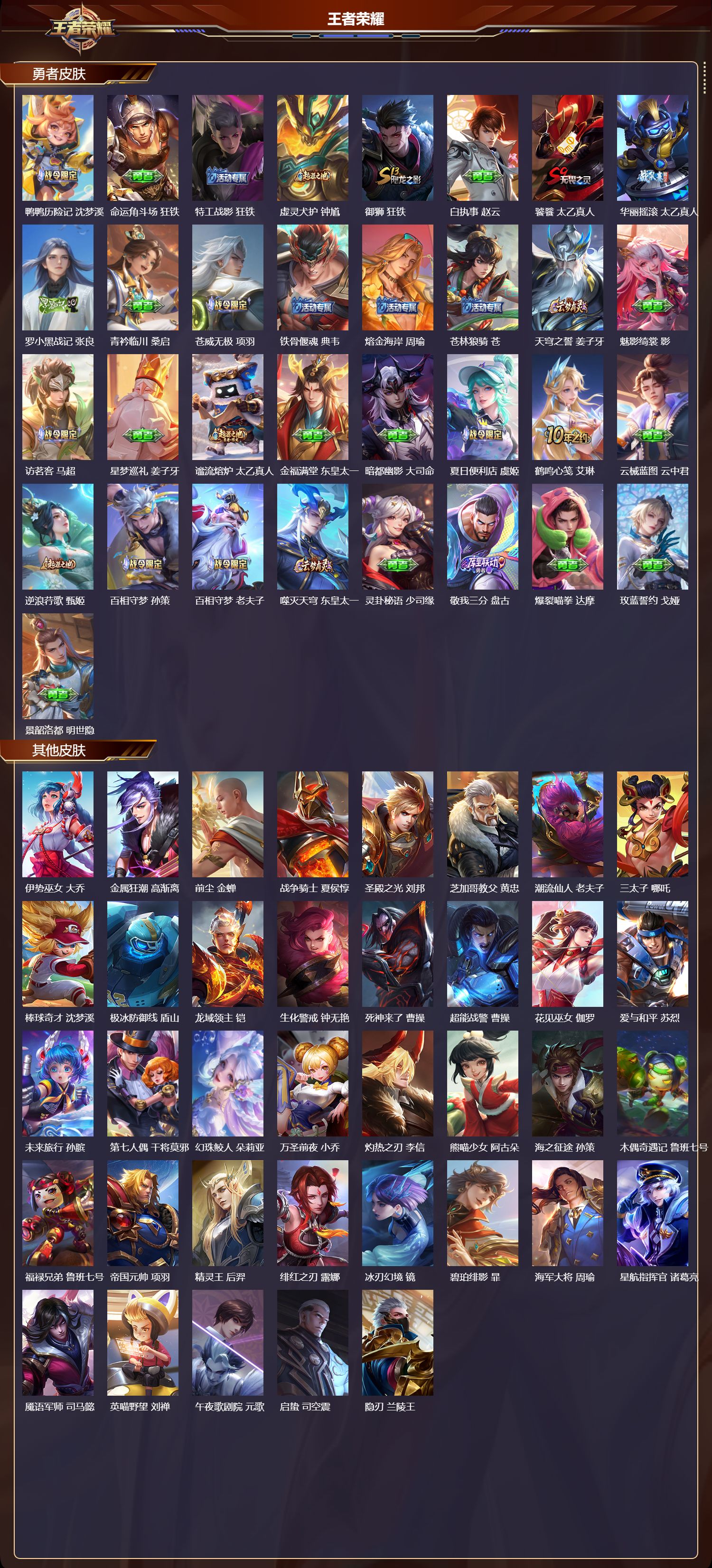 WZQM420565王者荣耀账号详情图8