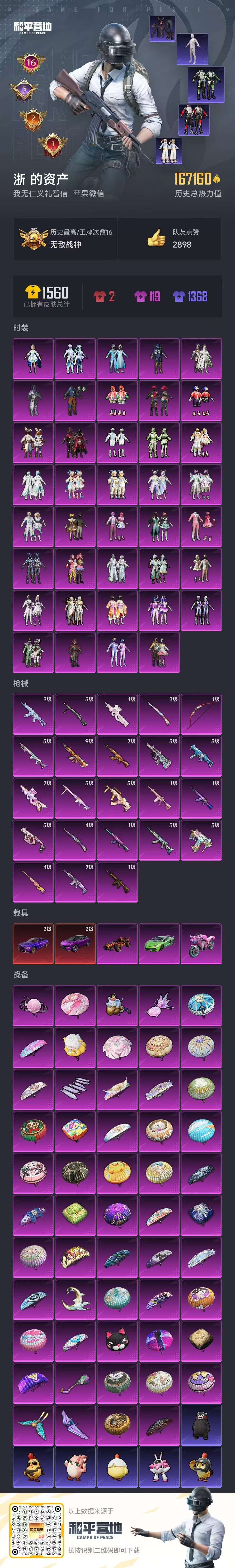 HPSJ411613和平精英账号详情图2