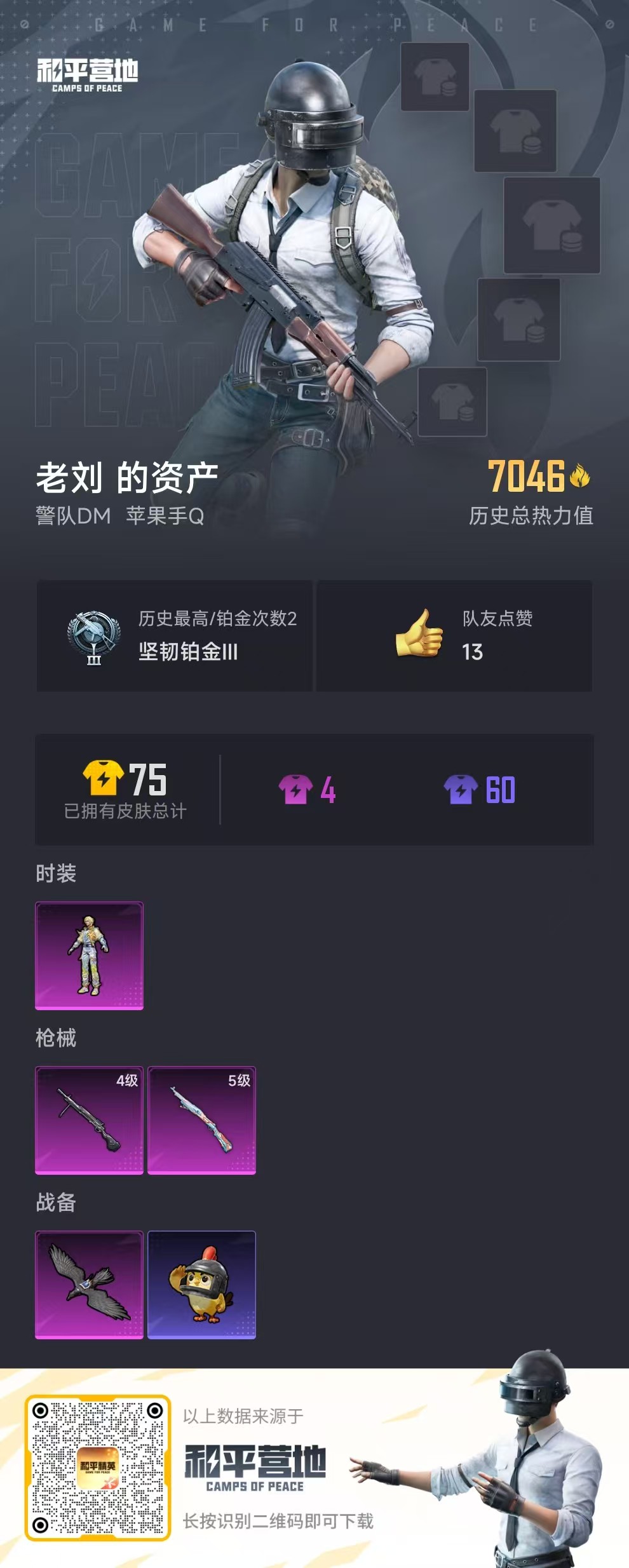 HPCMW411483和平精英账号详情图3 HPCMW411483和平精英账号详情图3