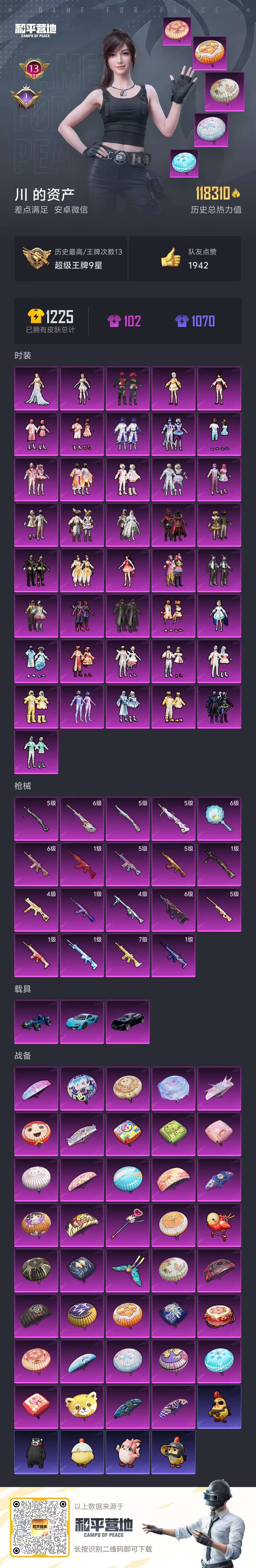 HPCMW411683和平精英账号详情图2 HPCMW411683和平精英账号详情图2