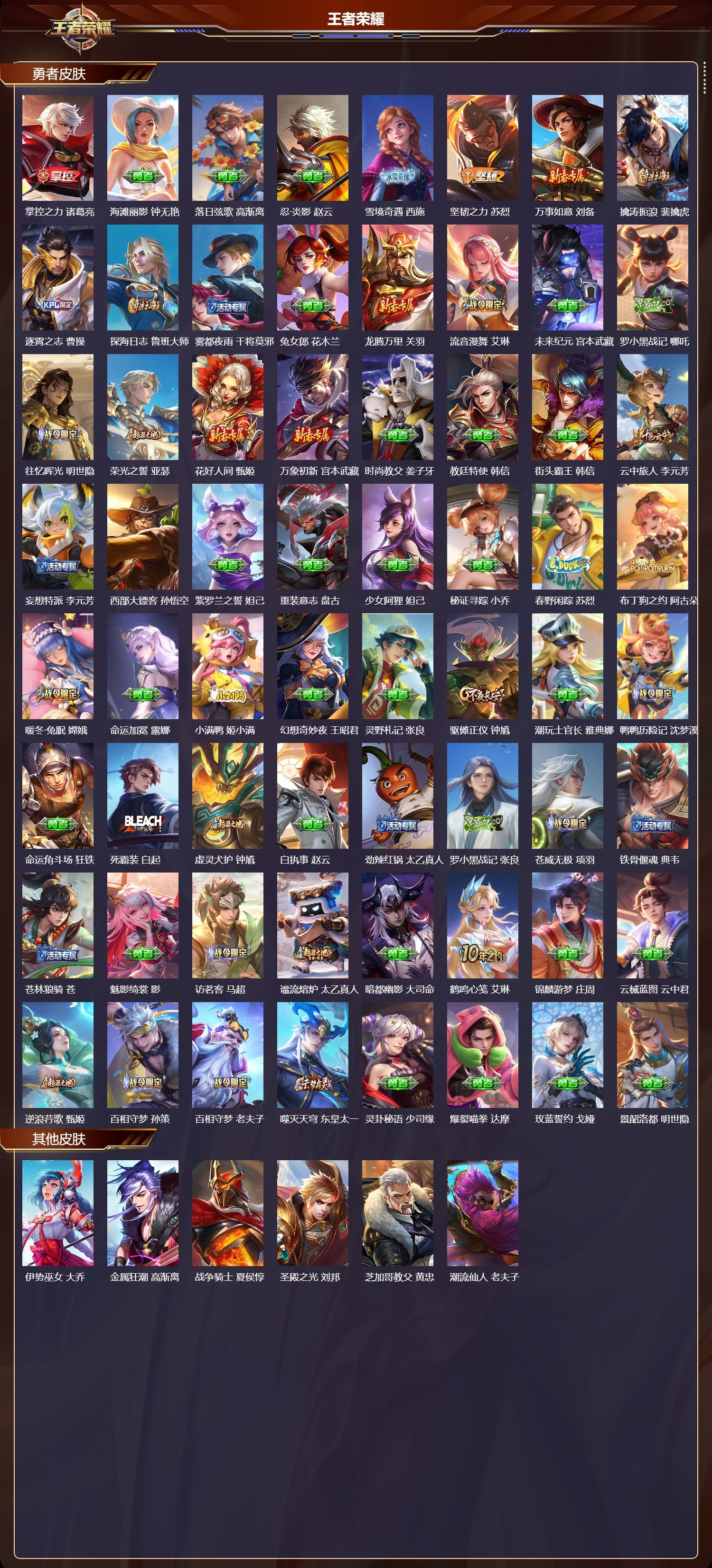 WZQM420694王者荣耀账号详情图5 WZQM420694王者荣耀账号详情图5