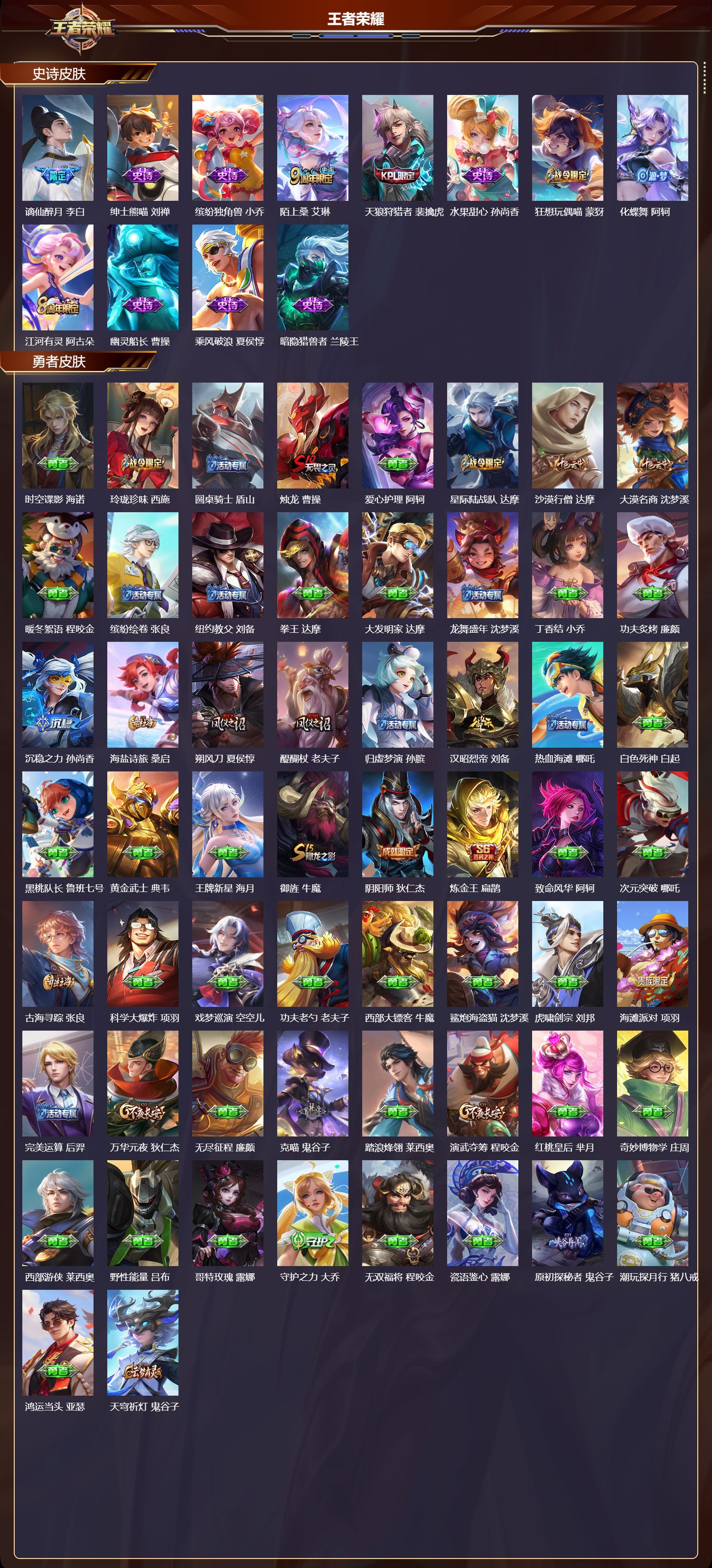 WZCMW418017王者荣耀账号详情图8 WZCMW418017王者荣耀账号详情图8