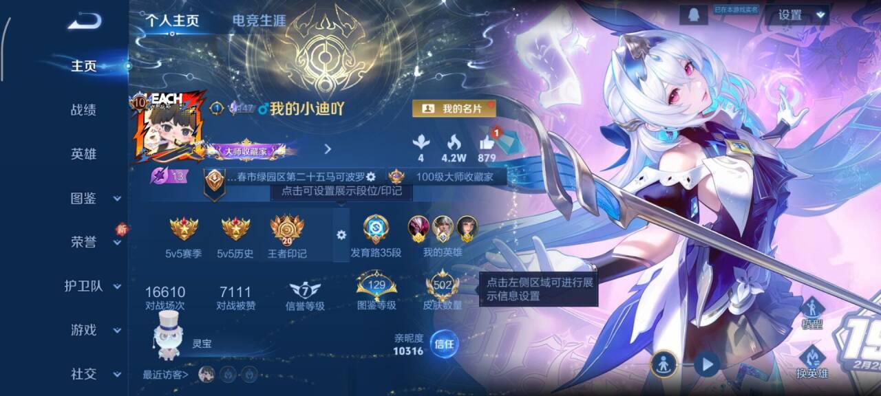 WZCMW418104王者荣耀账号详情图2