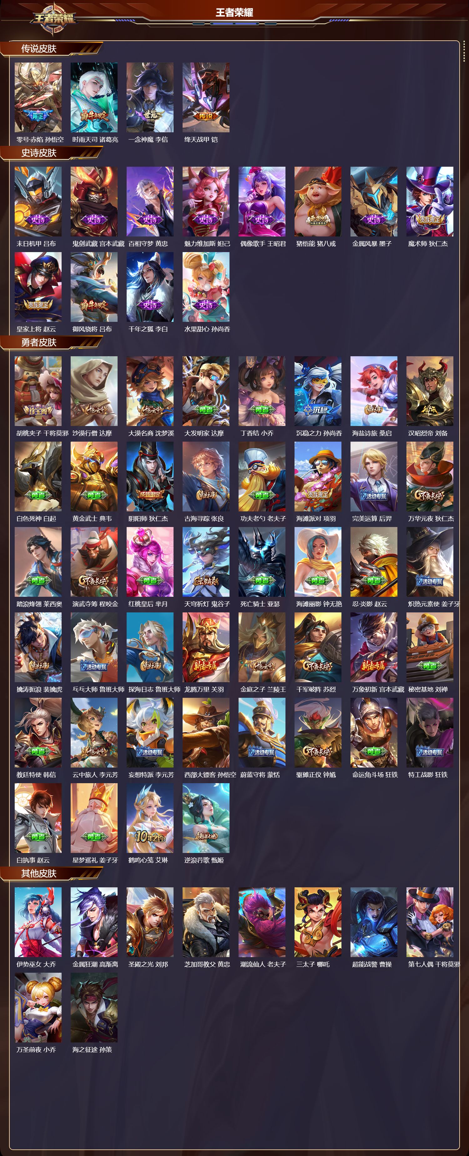 WZCMW417972王者荣耀账号详情图6 WZCMW417972王者荣耀账号详情图6