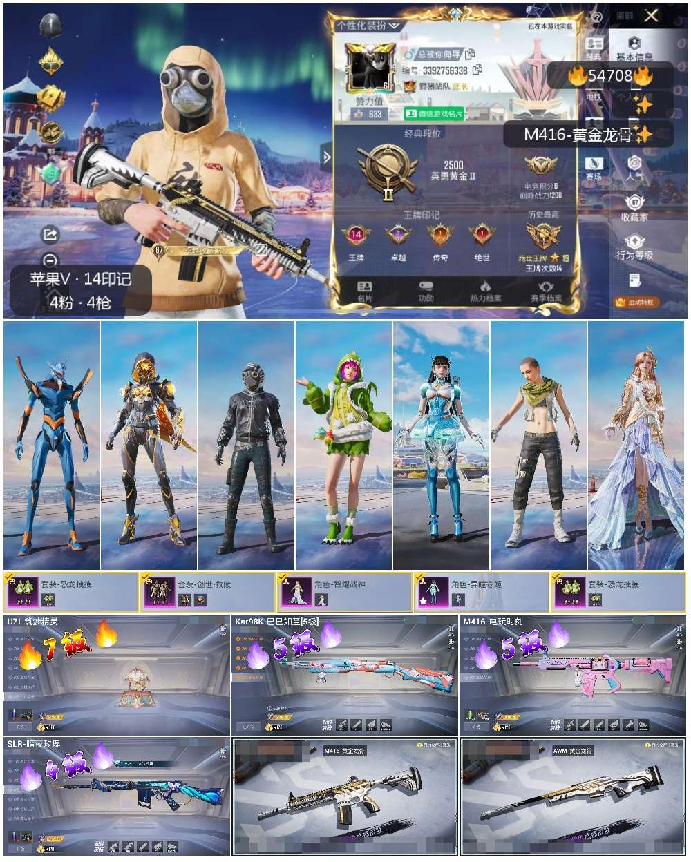 HPSJ410990和平精英账号详情图4 HPSJ410990和平精英账号详情图4