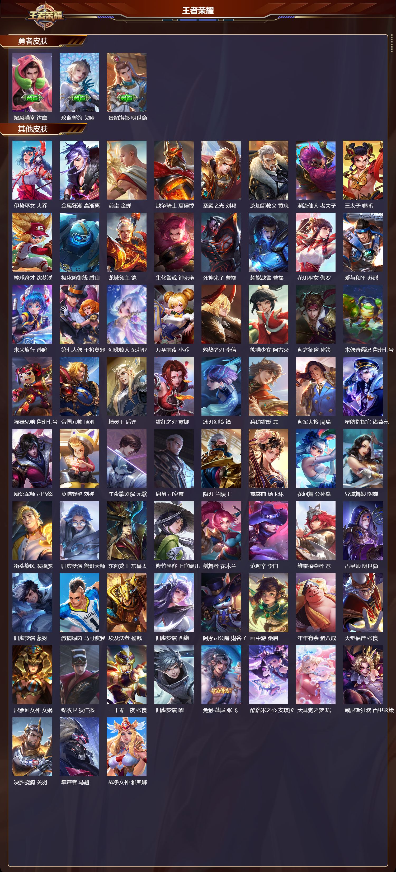 WZQM420699王者荣耀账号详情图10