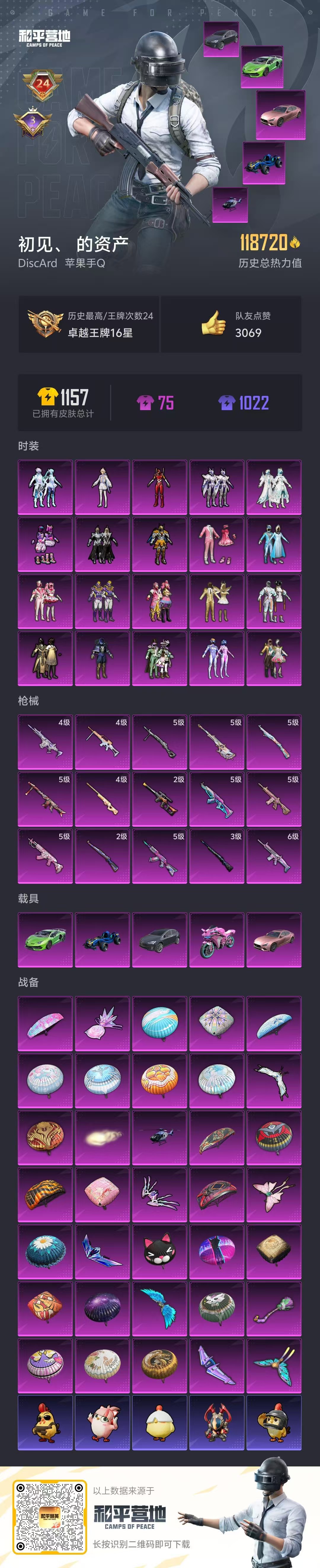 HPSJ411330和平精英账号详情图4 HPSJ411330和平精英账号详情图4