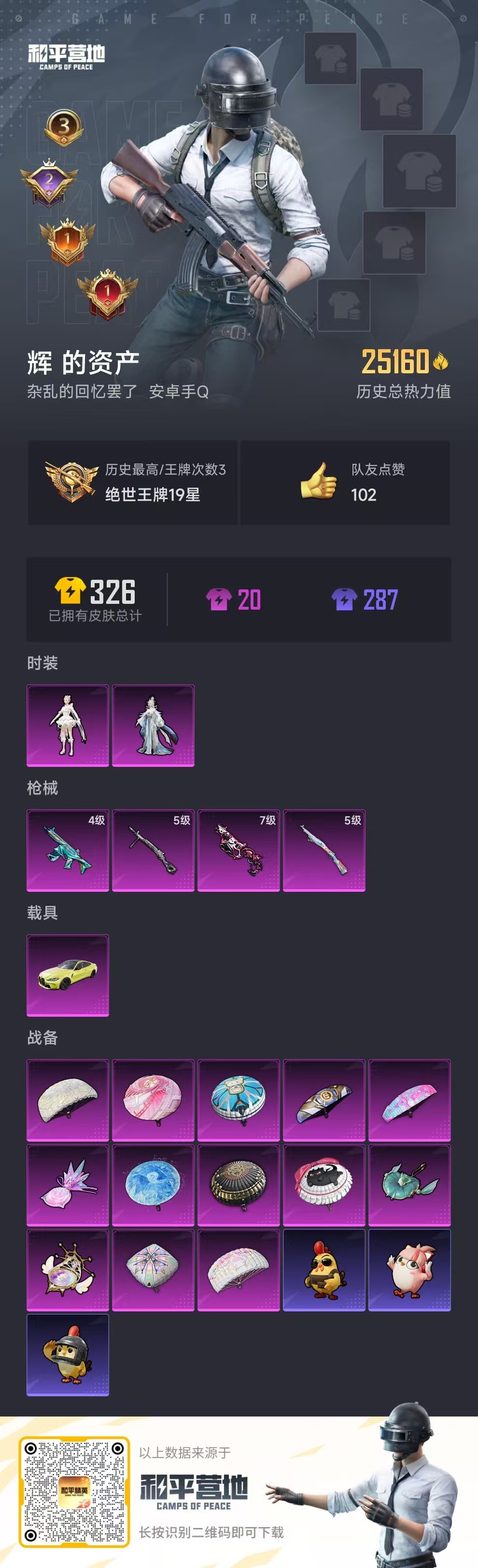 HPSJ410701和平精英账号详情图2