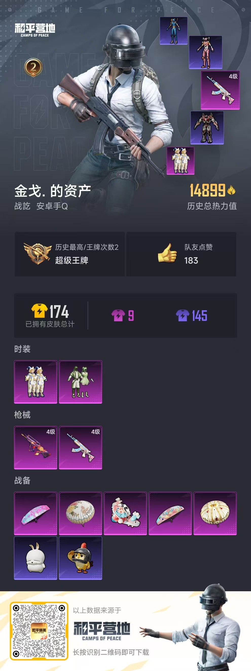 HPCMW411461和平精英账号详情图3 HPCMW411461和平精英账号详情图3