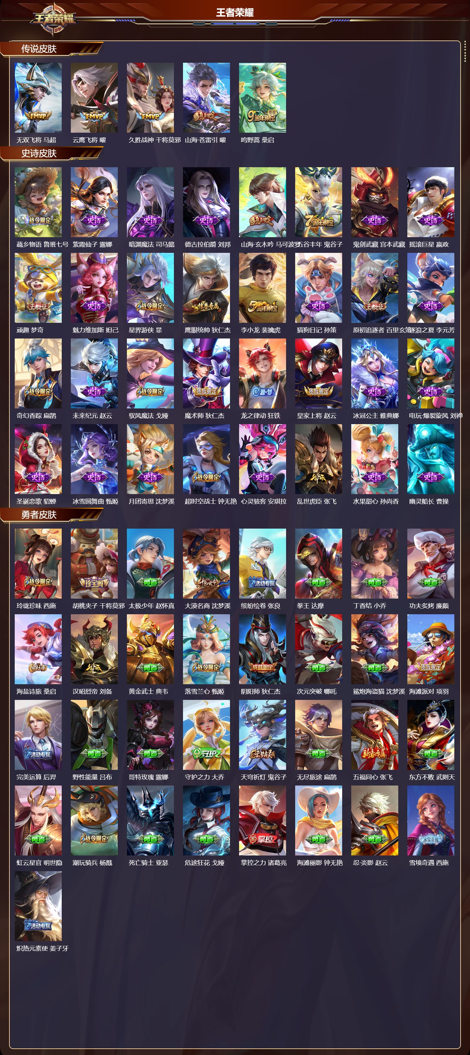 WZCMW417882王者荣耀账号详情图6 WZCMW417882王者荣耀账号详情图6