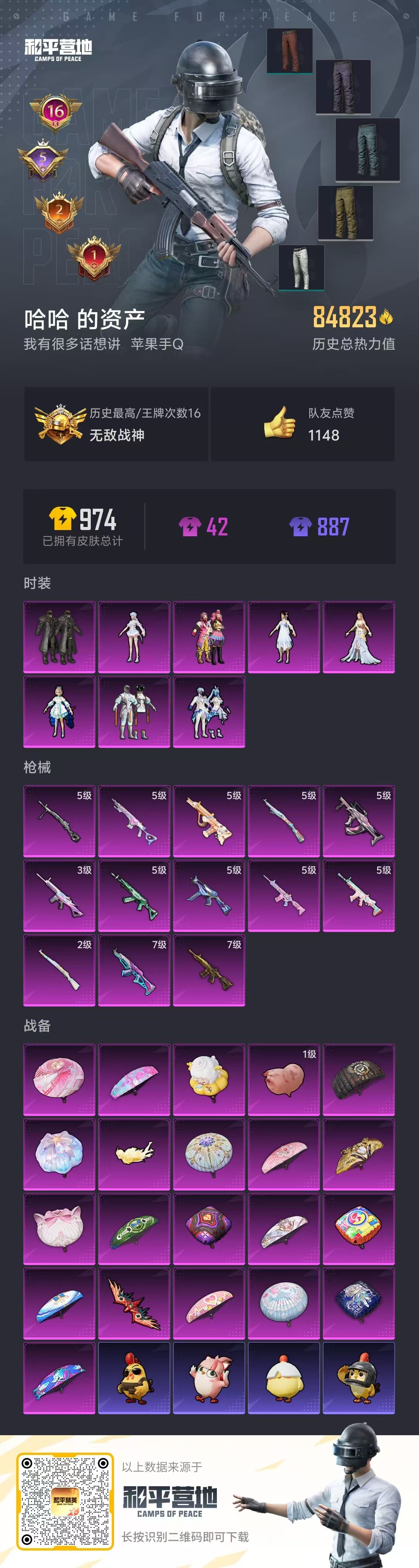 HPCMW416606和平精英账号详情图4