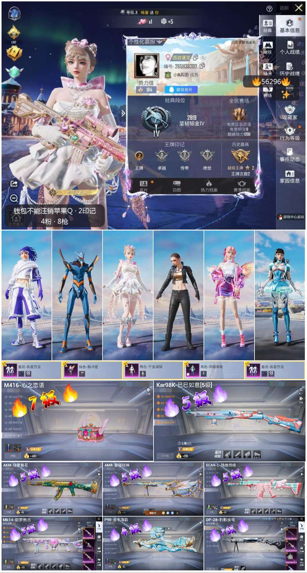 HPSJ410836和平精英账号详情图4