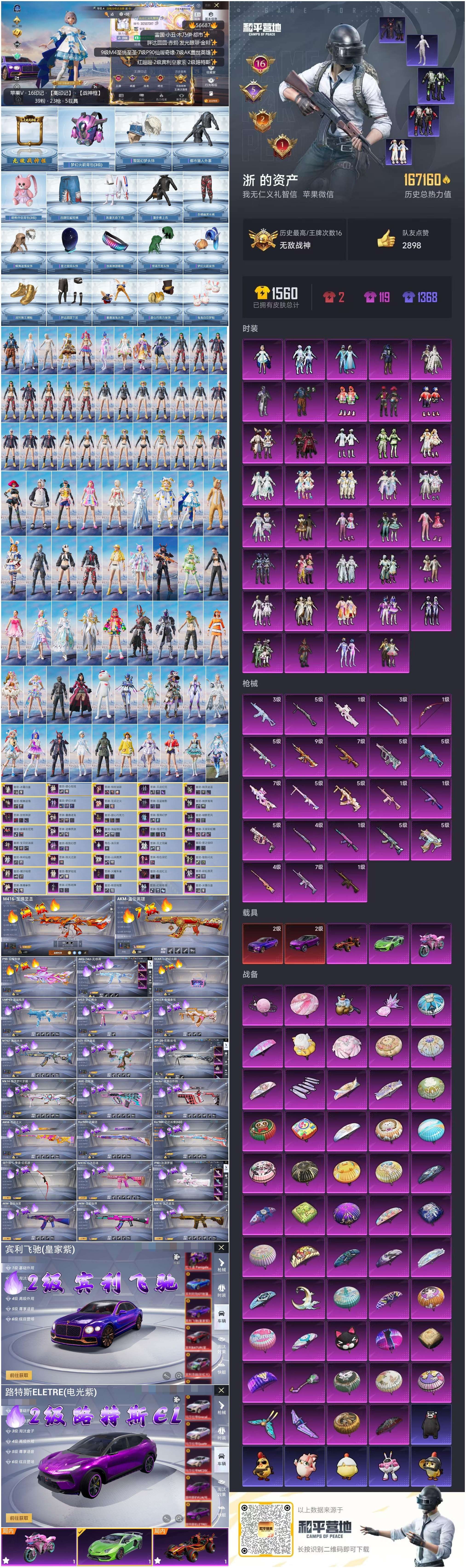 HPSJ411613和平精英账号详情图4