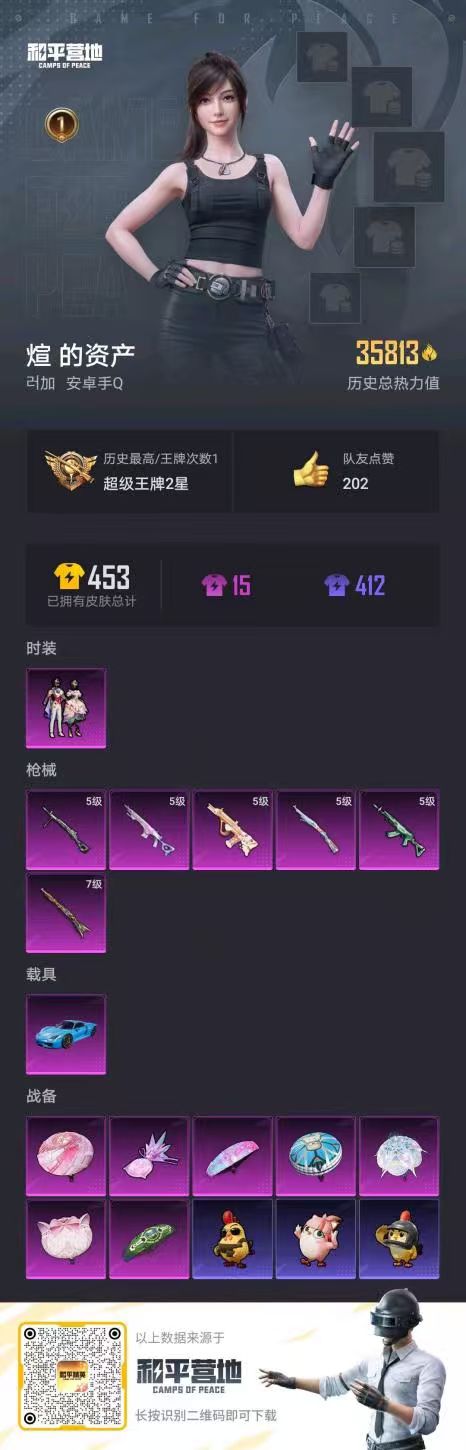 HPCMW411457和平精英账号详情图2 HPCMW411457和平精英账号详情图2