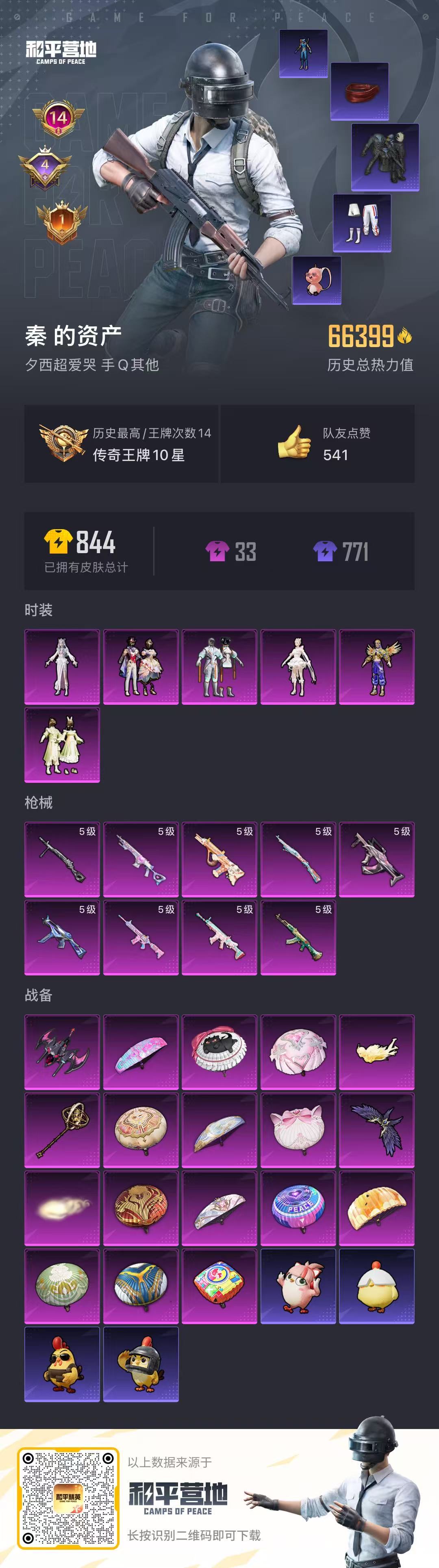 HPCMW411601和平精英账号详情图2