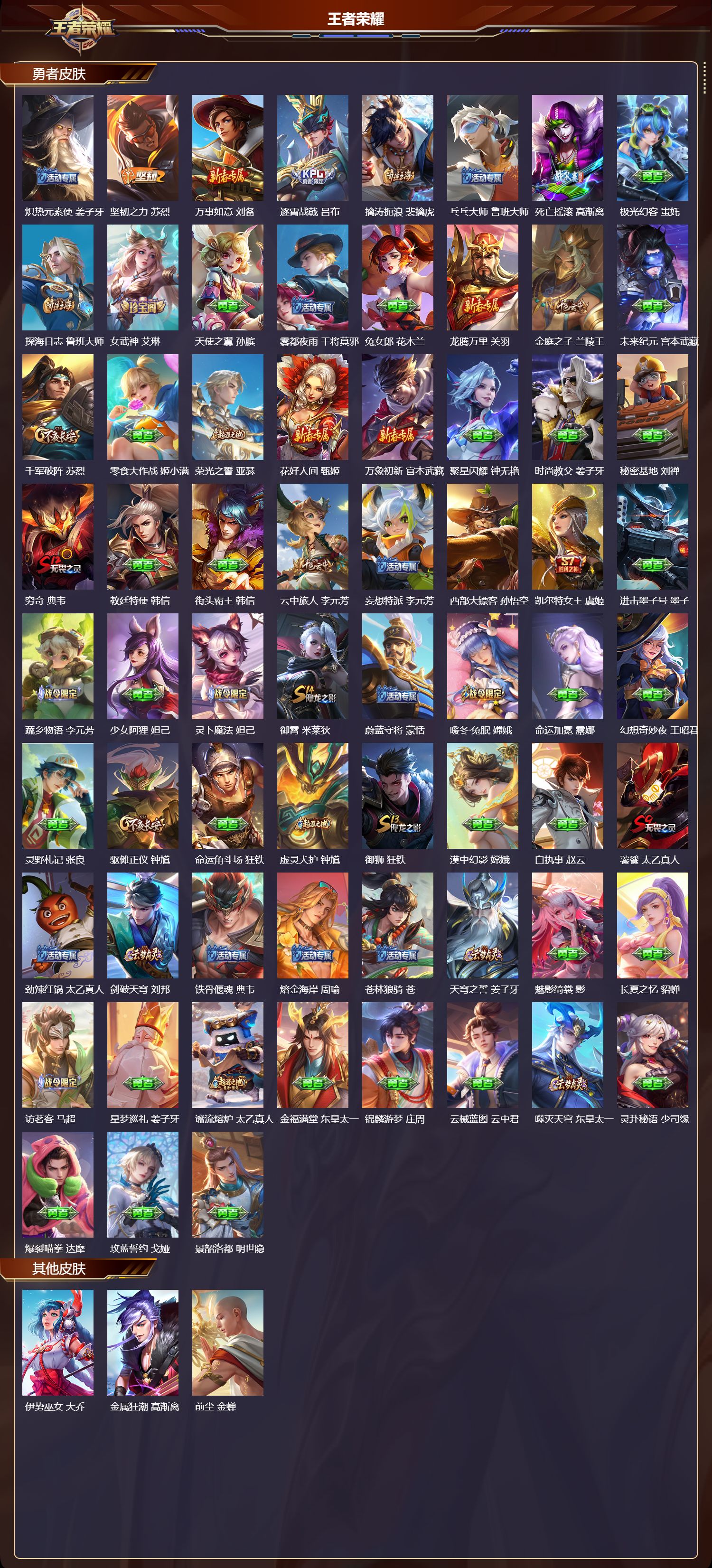 WZQM420693王者荣耀账号详情图6