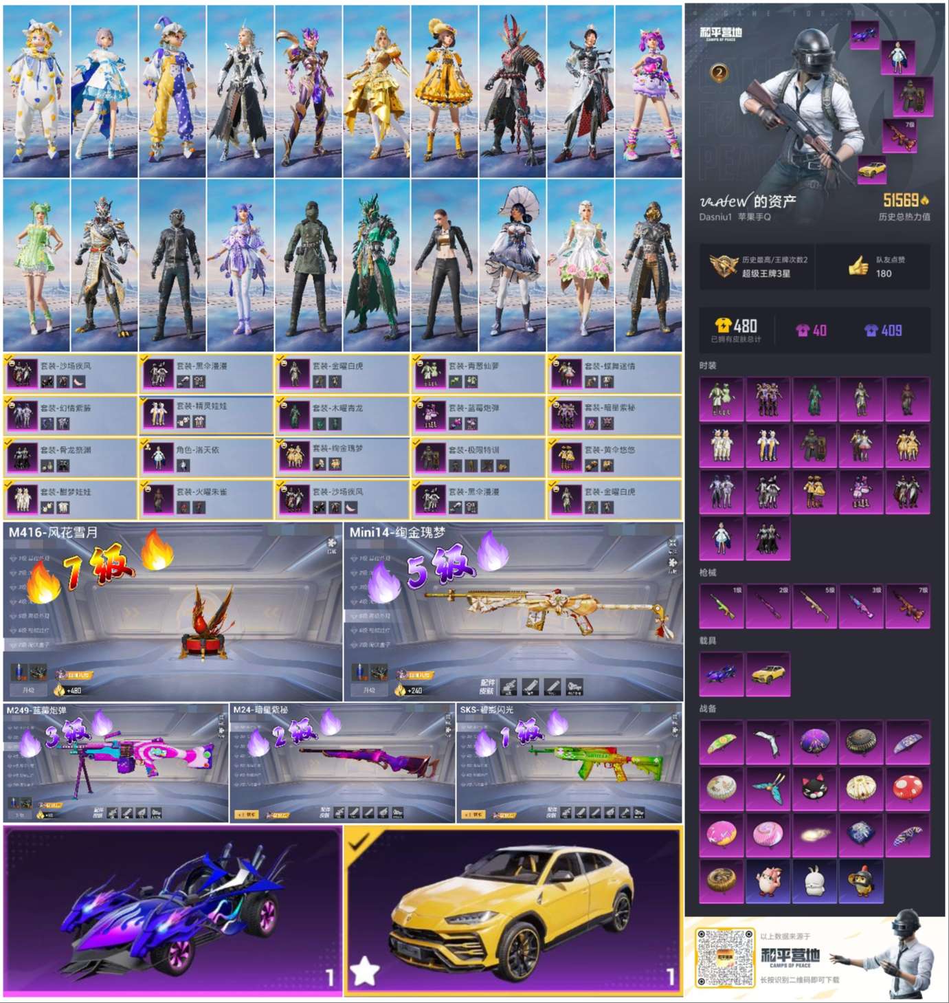 HPCMW411570和平精英账号详情图3