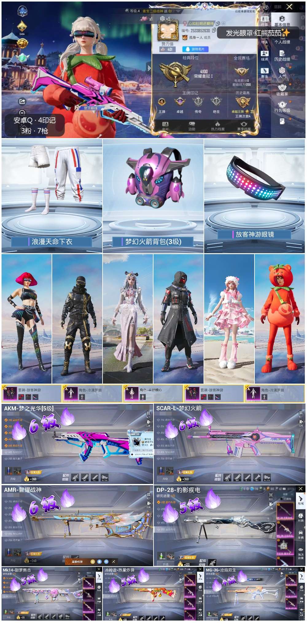 HPSJ411342和平精英账号详情图2 HPSJ411342和平精英账号详情图2