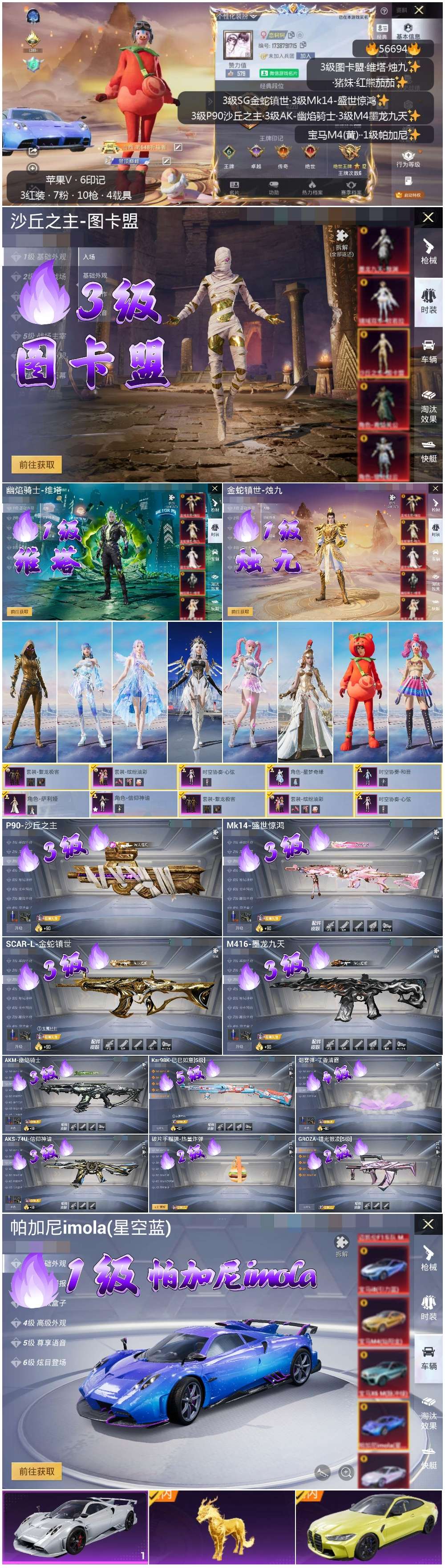 HPCMW411654和平精英账号详情图2 HPCMW411654和平精英账号详情图2