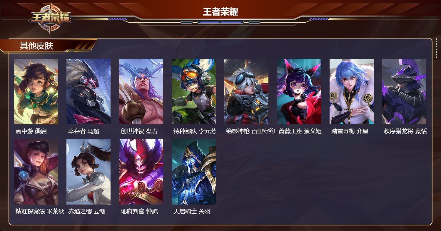 WZQM423836王者荣耀账号详情图6 WZQM423836王者荣耀账号详情图6