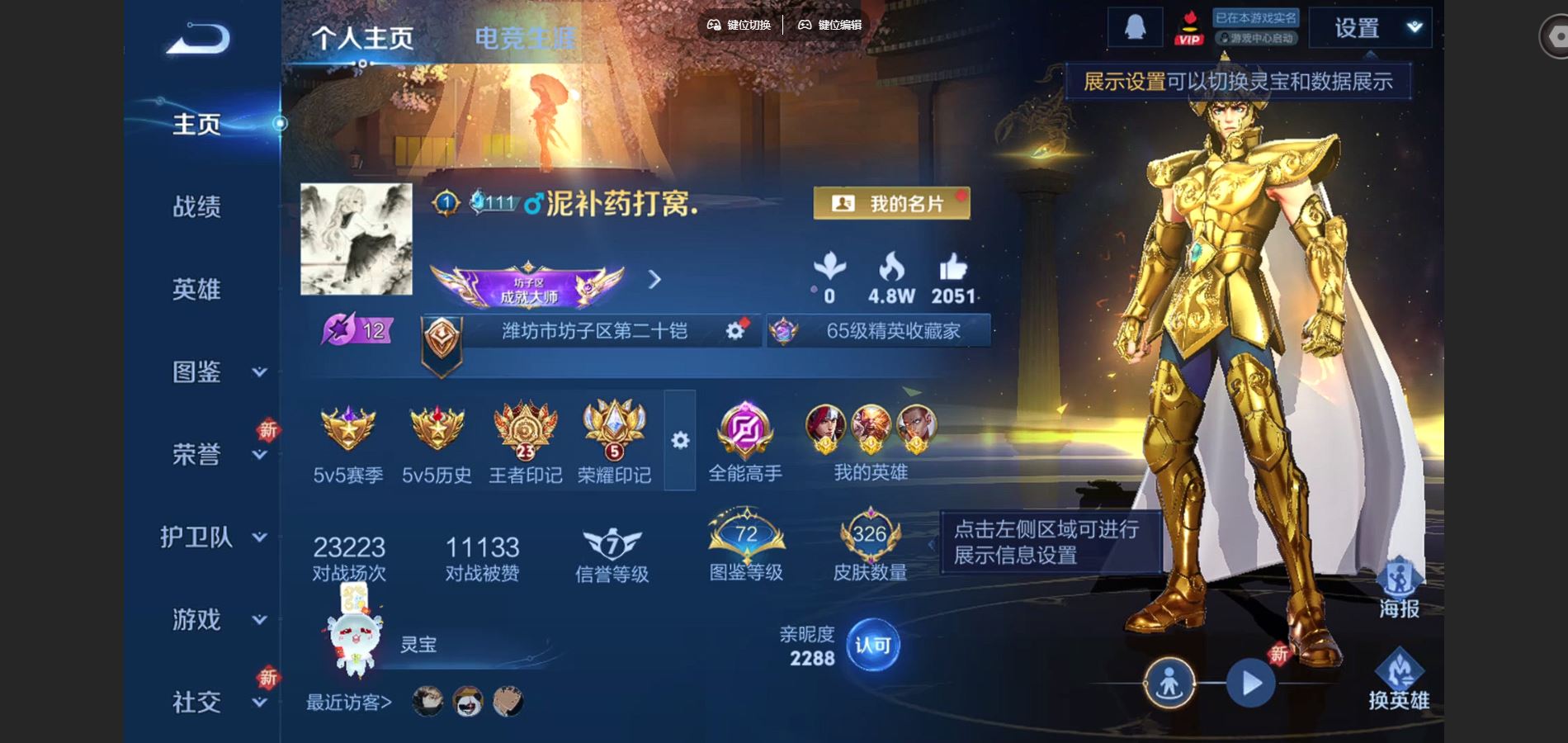 WZCMW453955王者荣耀账号详情图2