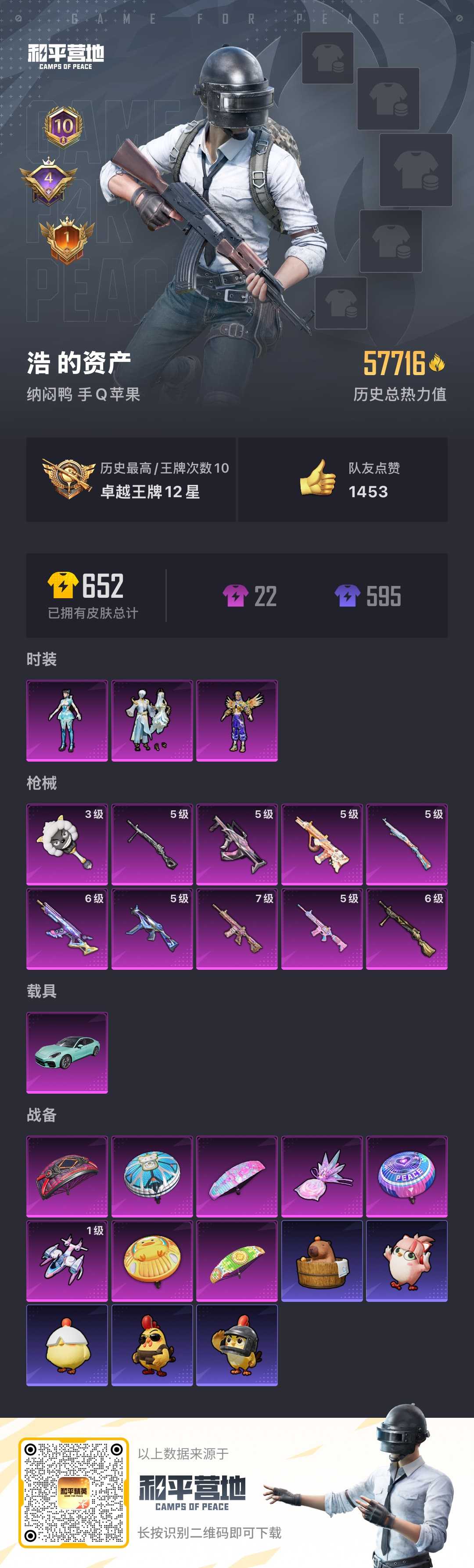 HPCMW417899和平精英账号详情图3