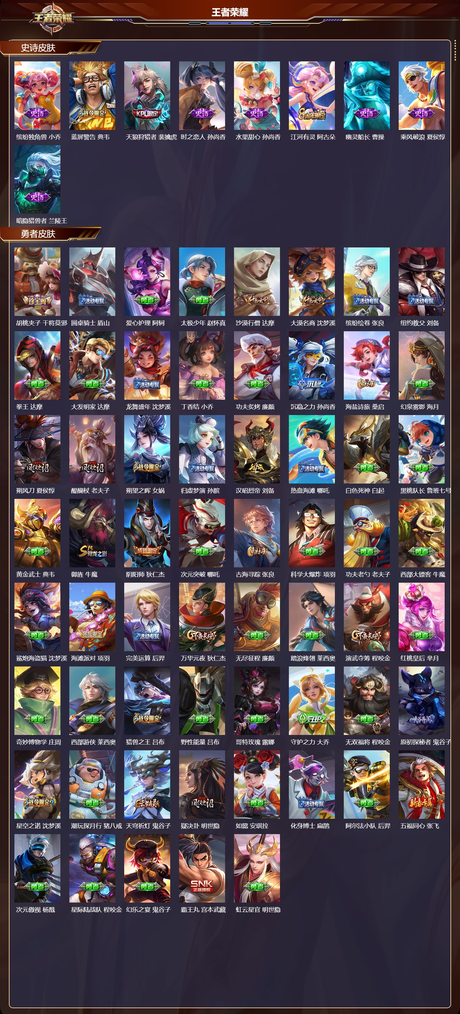 WZCMW420173王者荣耀账号详情图7 WZCMW420173王者荣耀账号详情图7